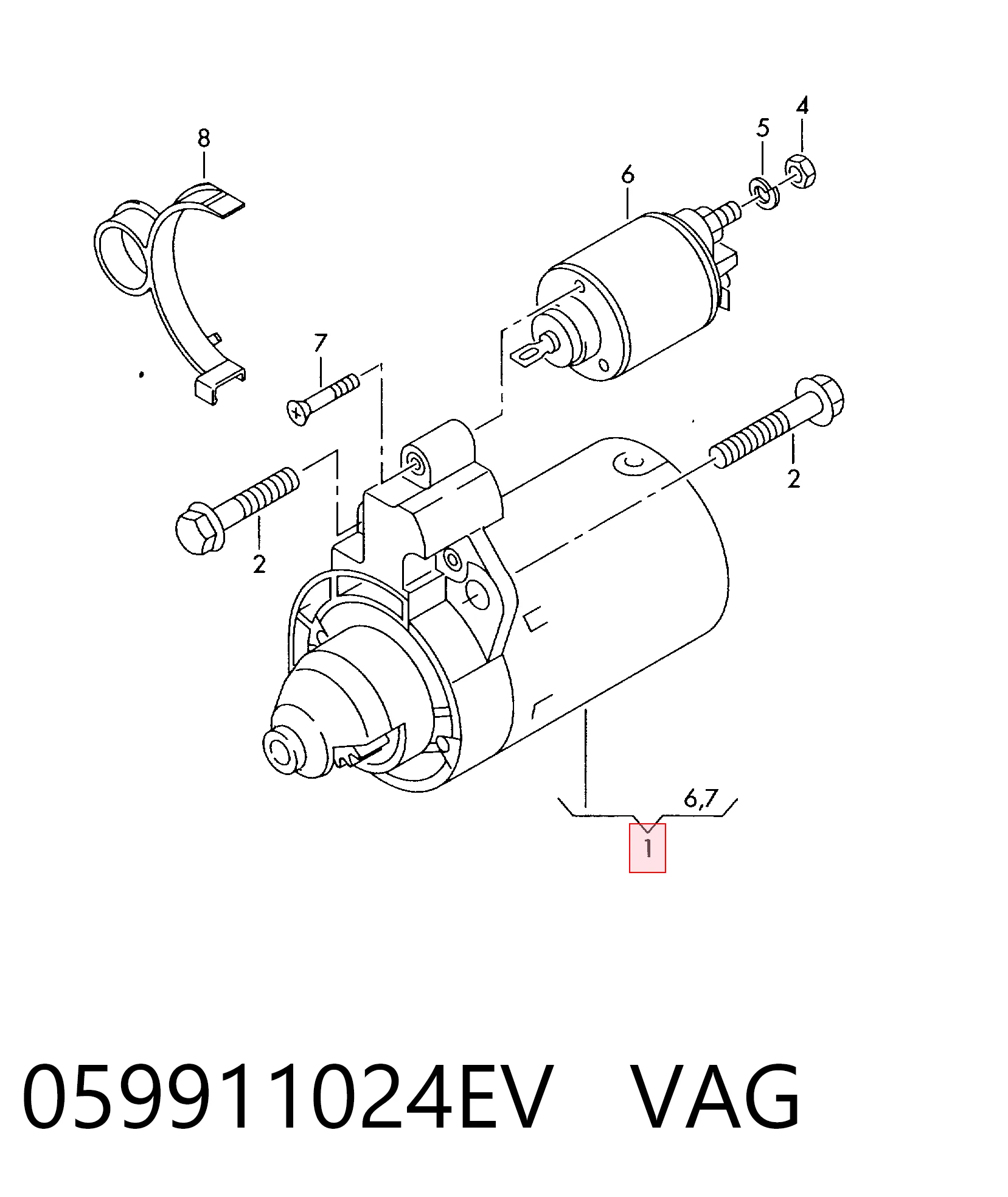 059911024EV VAG