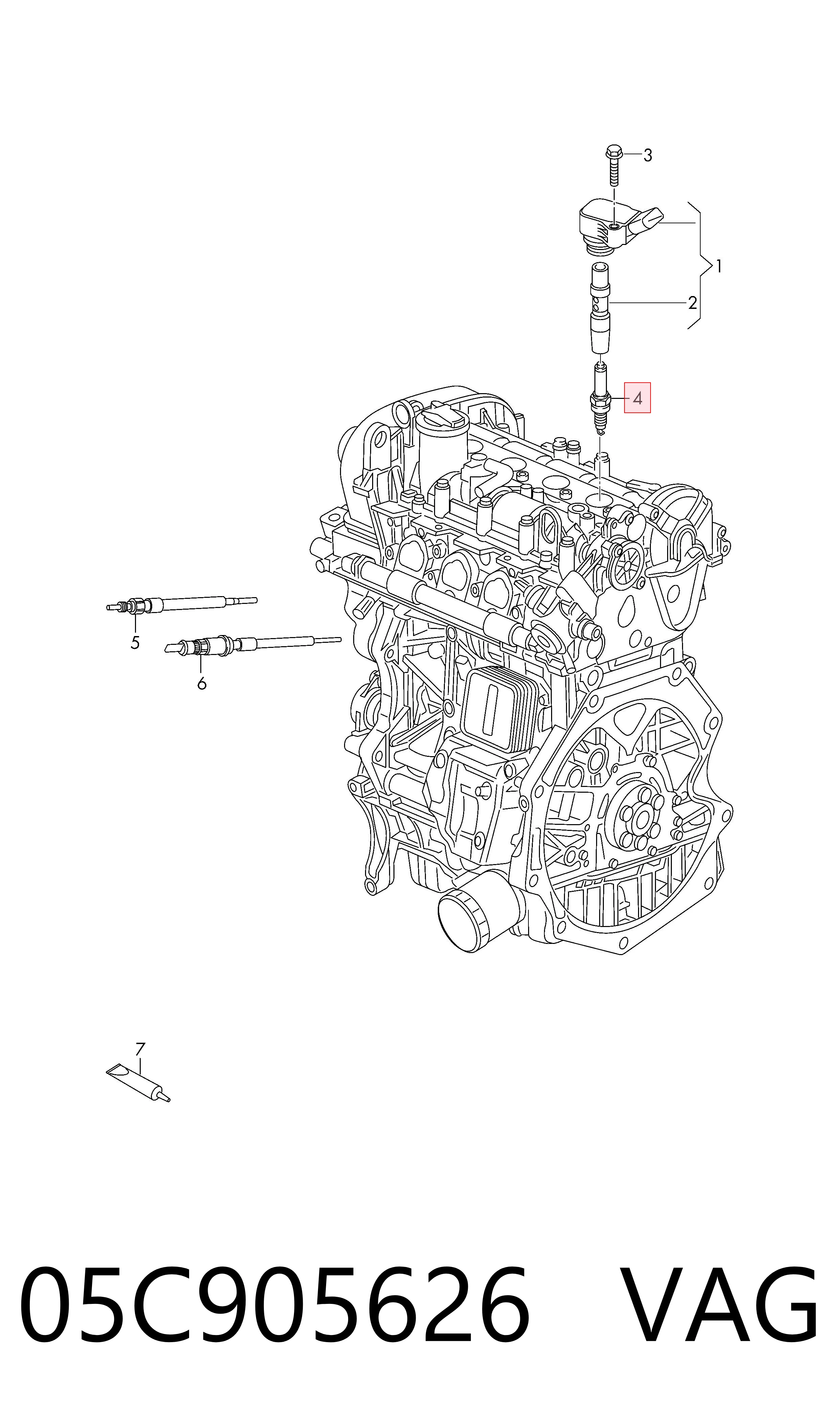 05C905626 VAG