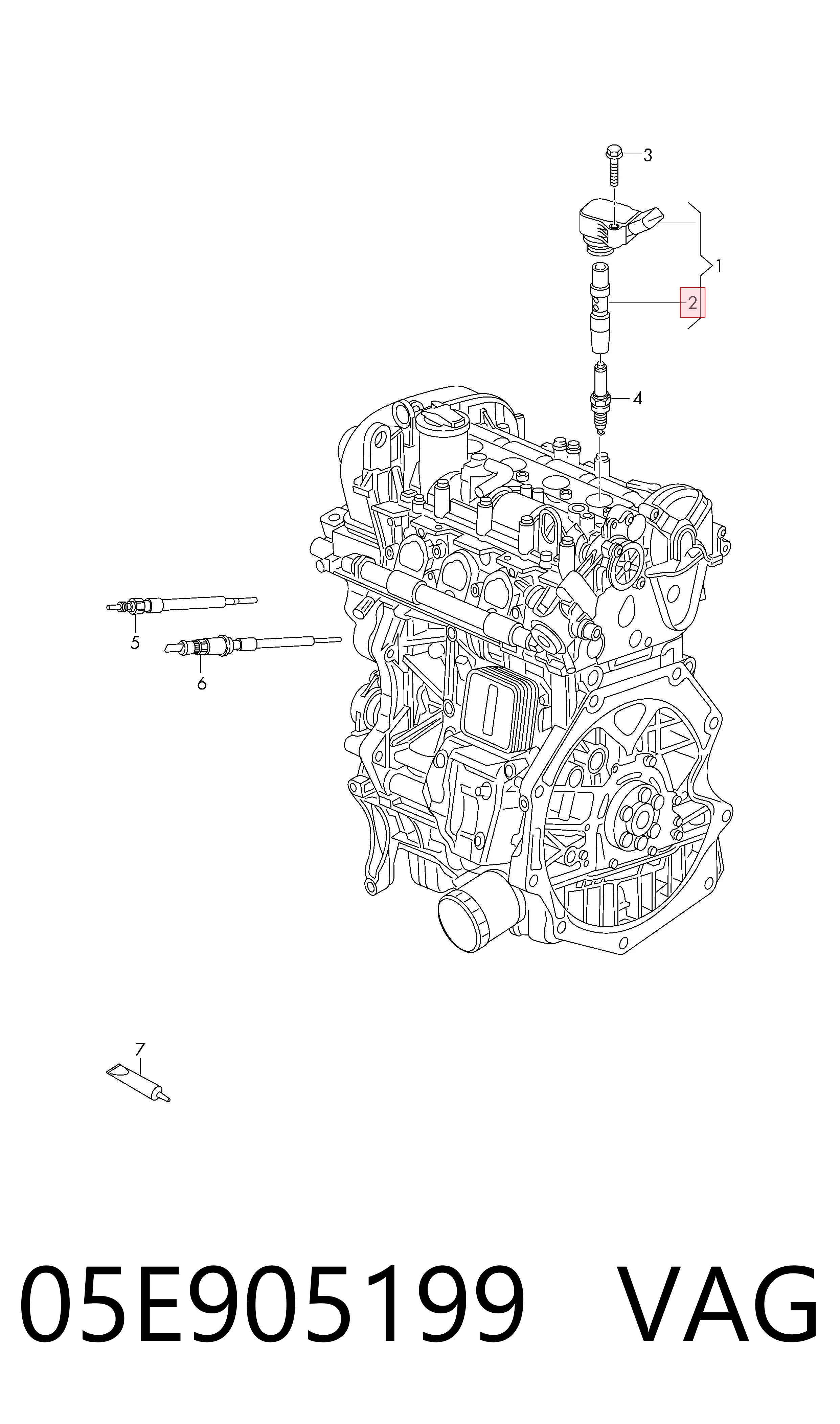 05E905199 VAG