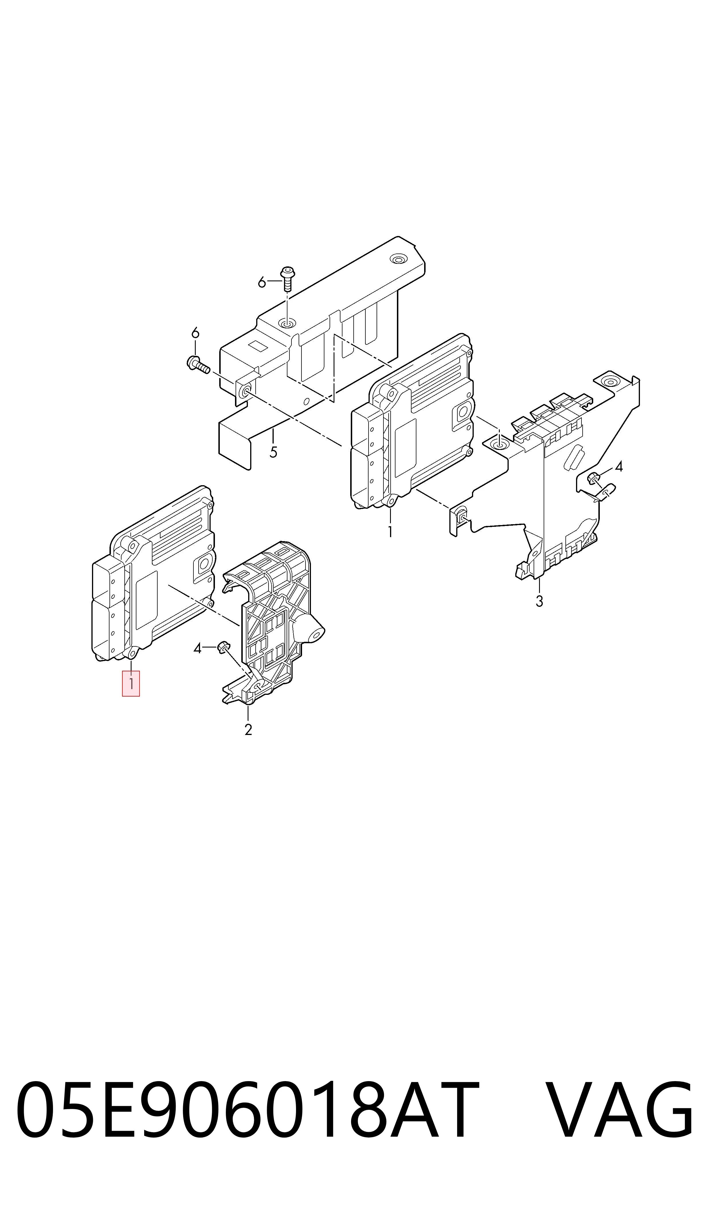 Comprar Unidad de control del motor (ECU) Volkswagen T-ROC  A11, D11 a bajo precio