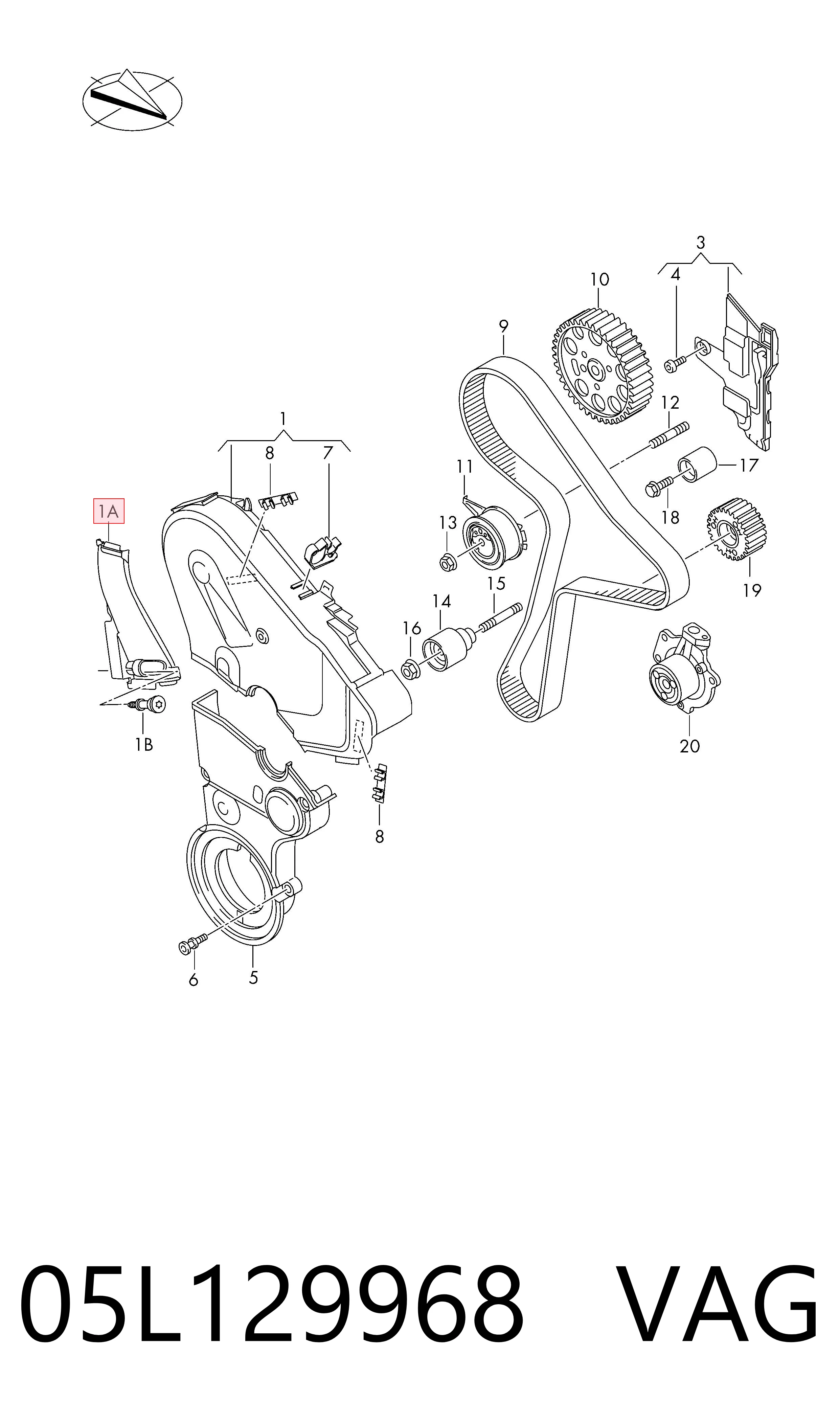 Comprar 05L129968 VAG 