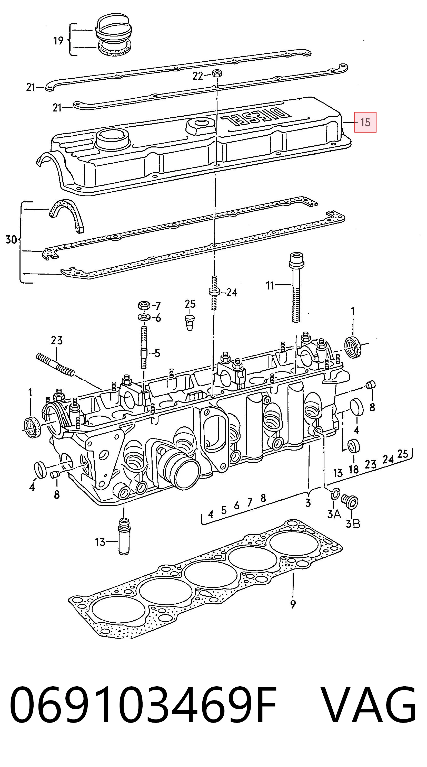 Comprar Tapa de balancines Audi 100  44, 44Q a bajo precio