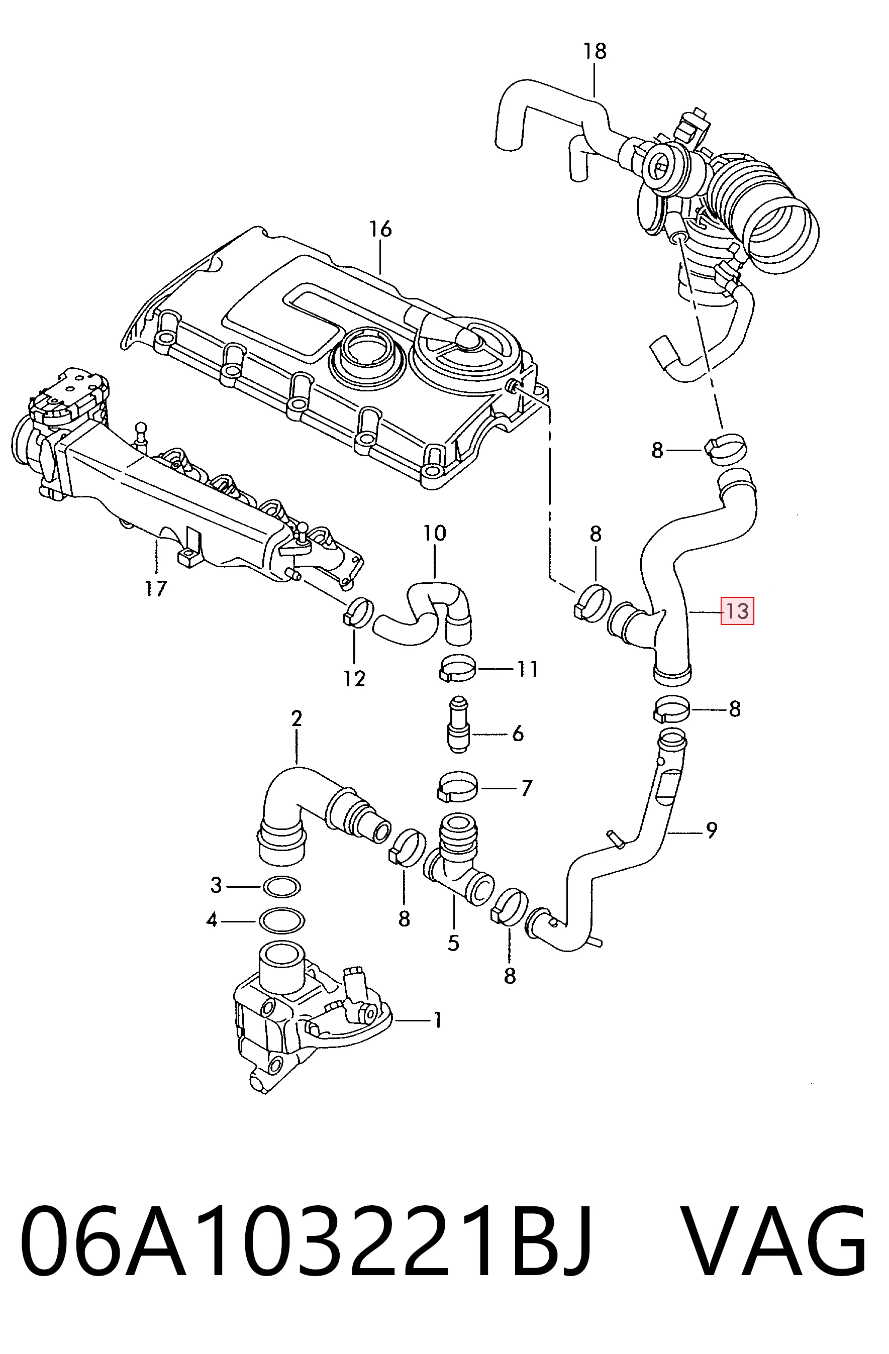 06A103221BJ VAG