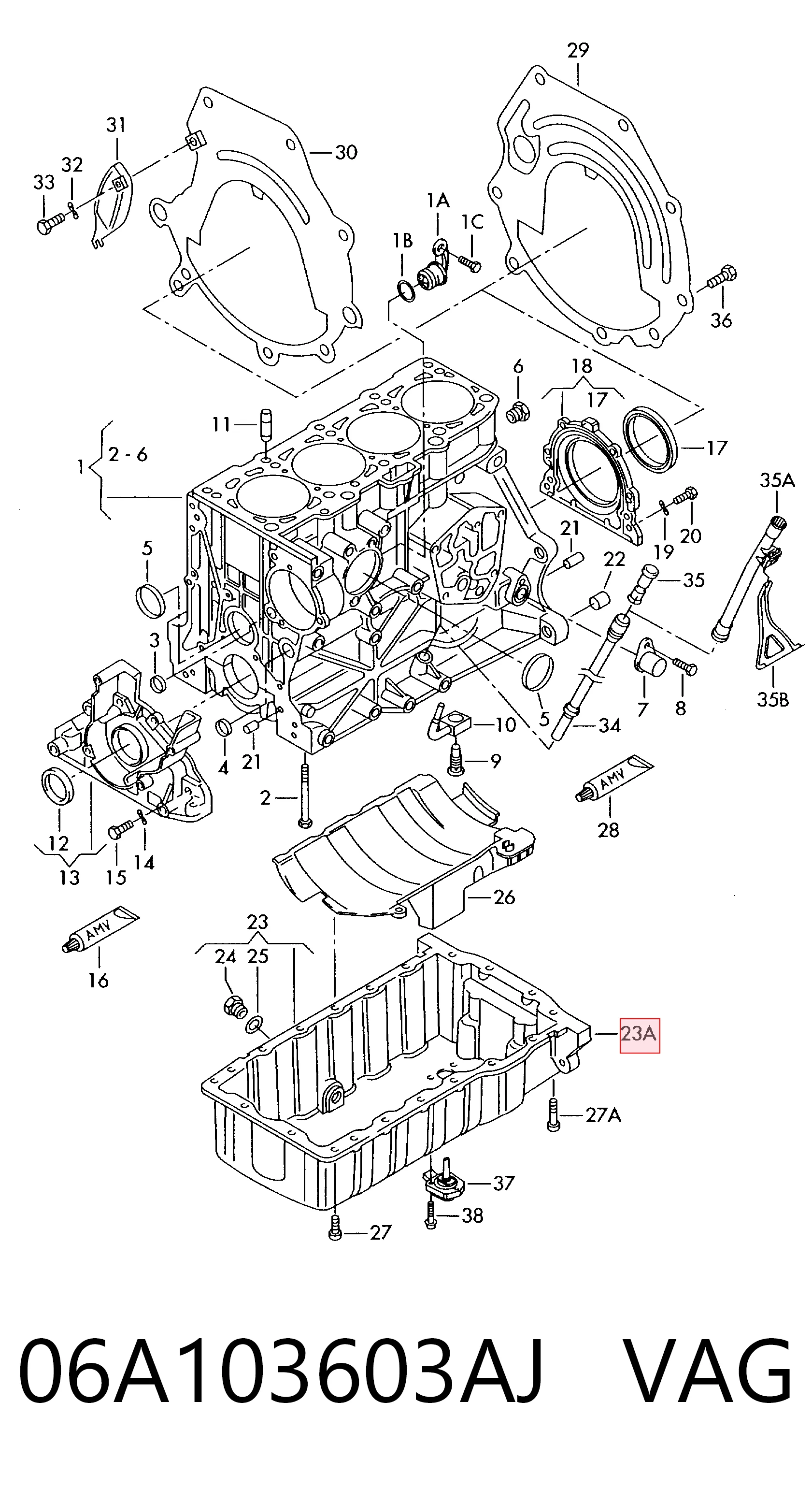 06A103603AJ VAG