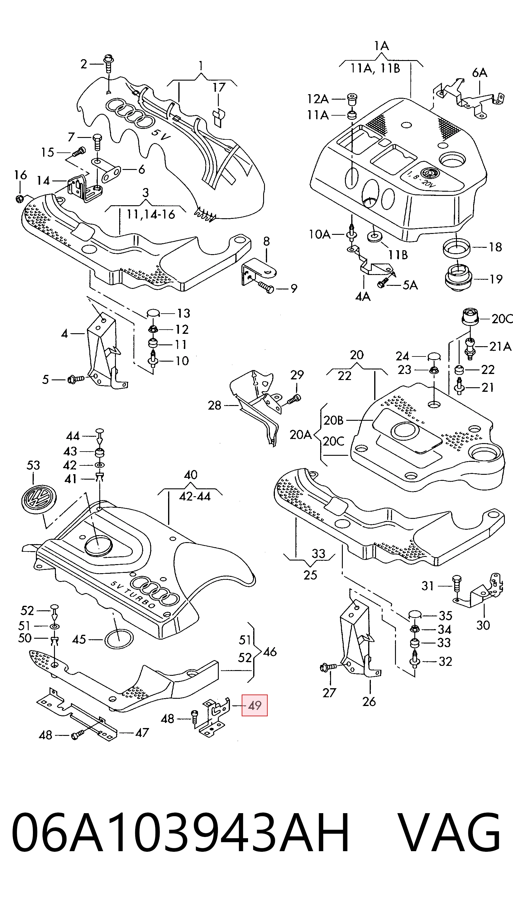 06A103943AH VAG