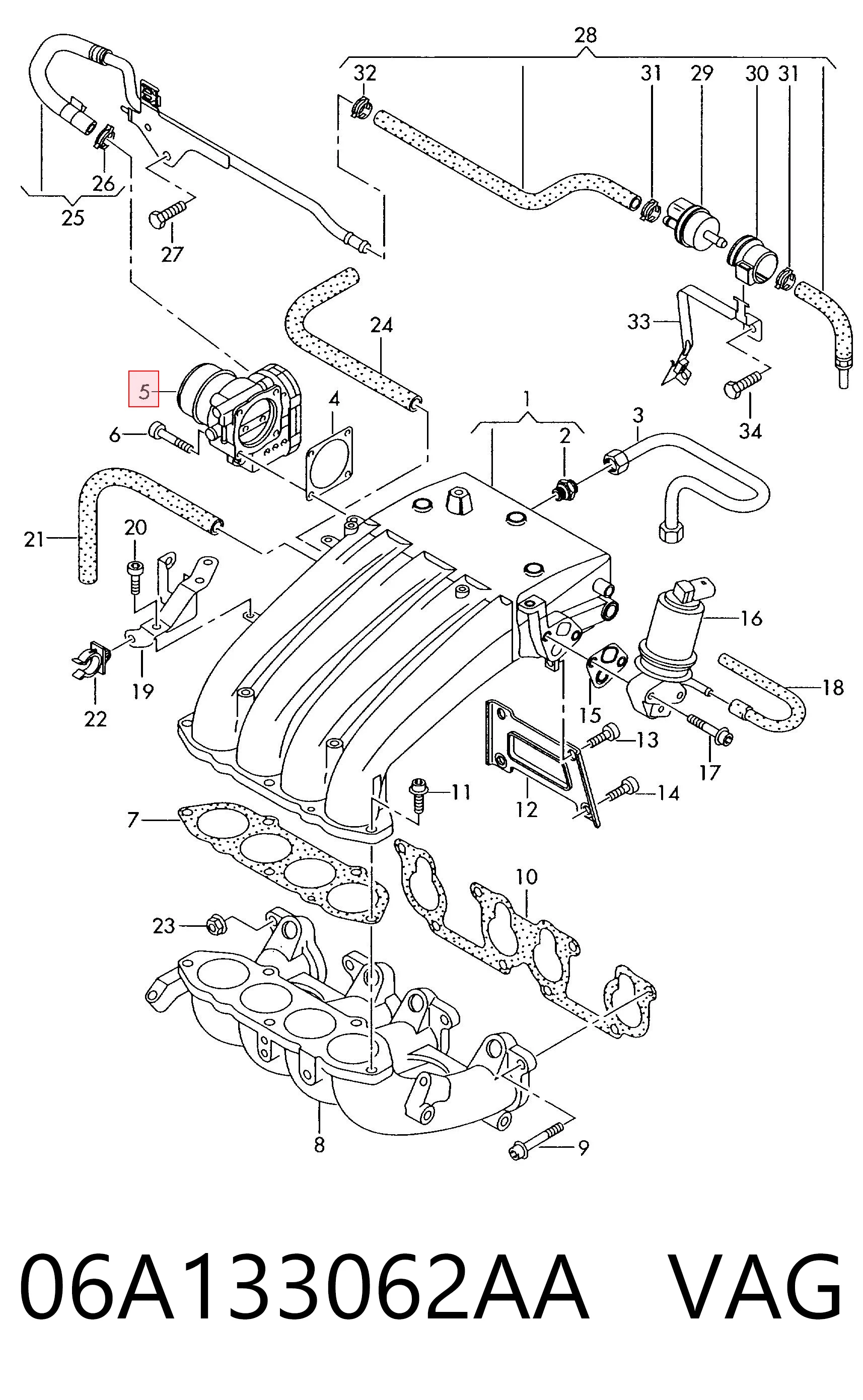 06A133062AA VAG