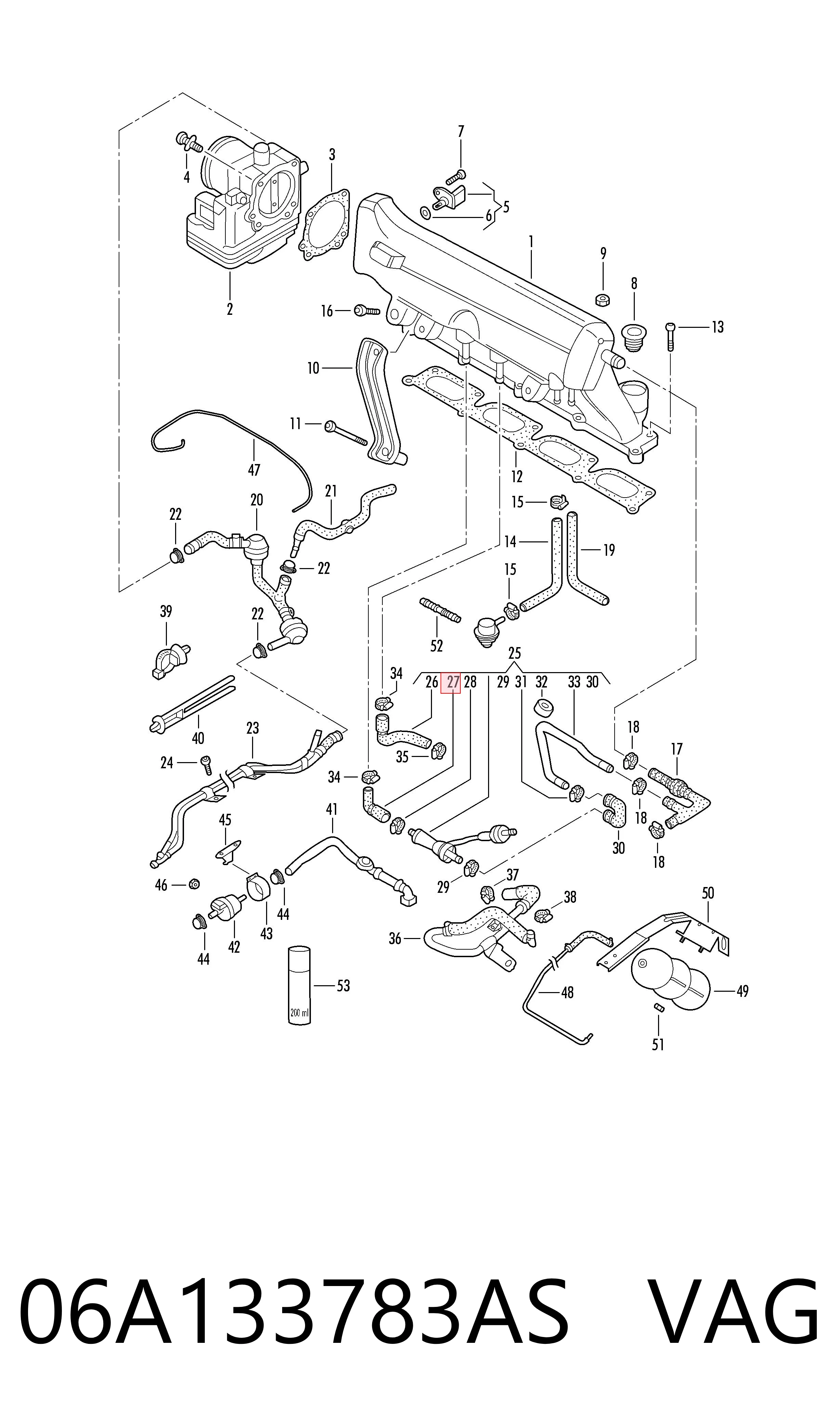  VAG 06A133783AS precio, desde 12,18 EUR