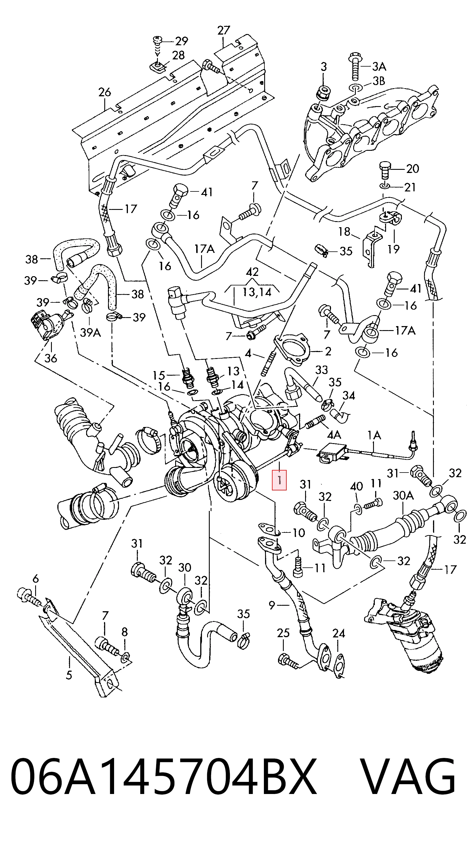 06A145704BX VAG