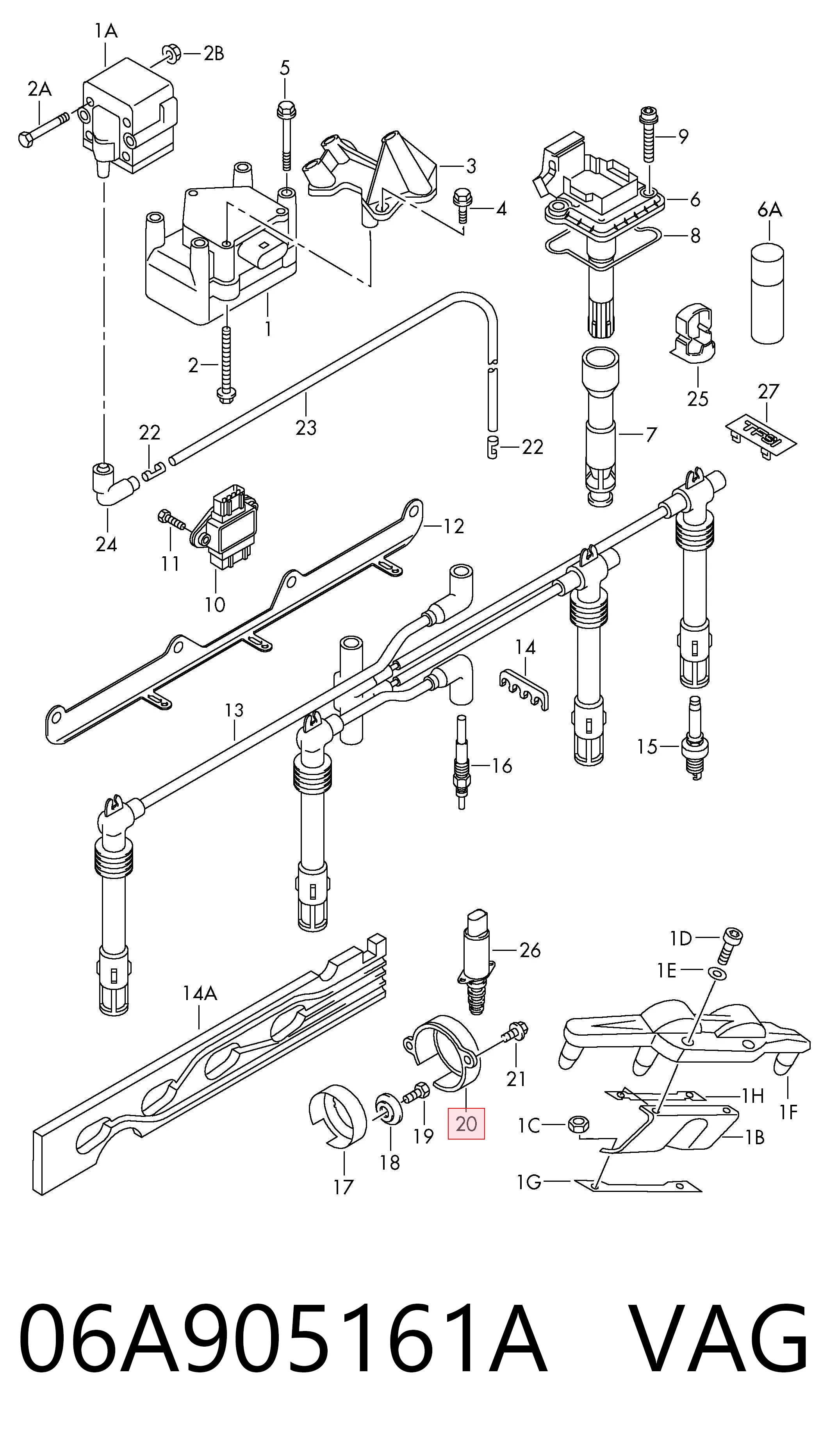 Sensor de árbol de levas VAG 06A905161A precio, desde 40,61 EUR