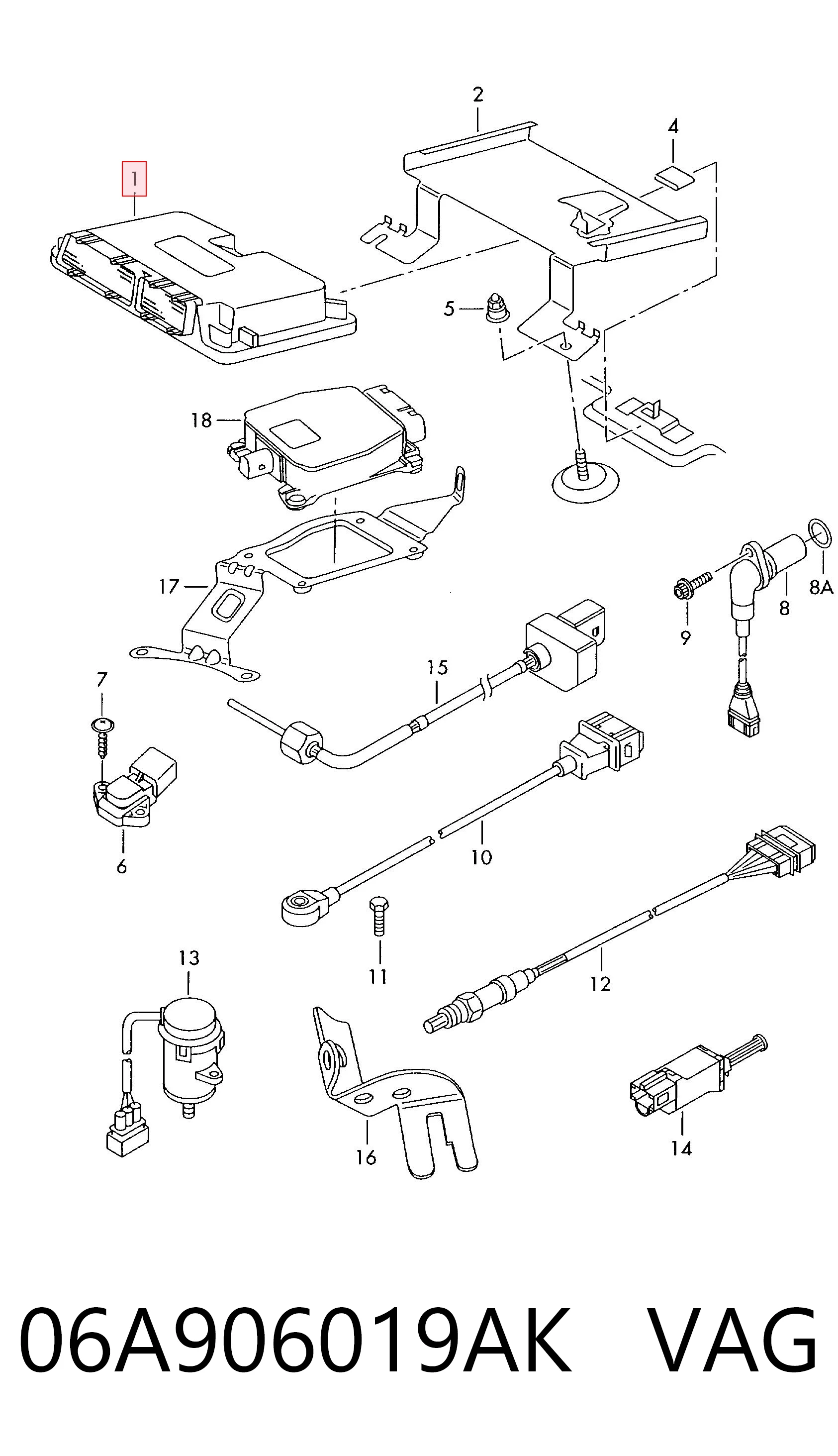 06A906019AK VAG