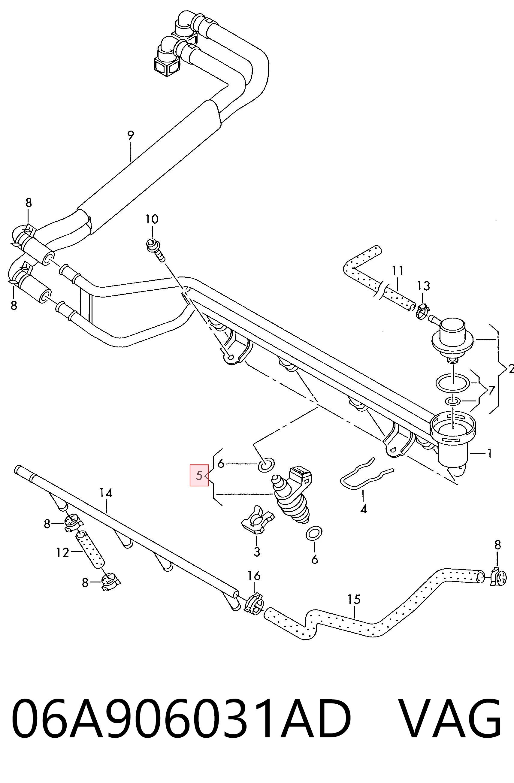 06A906031AD VAG