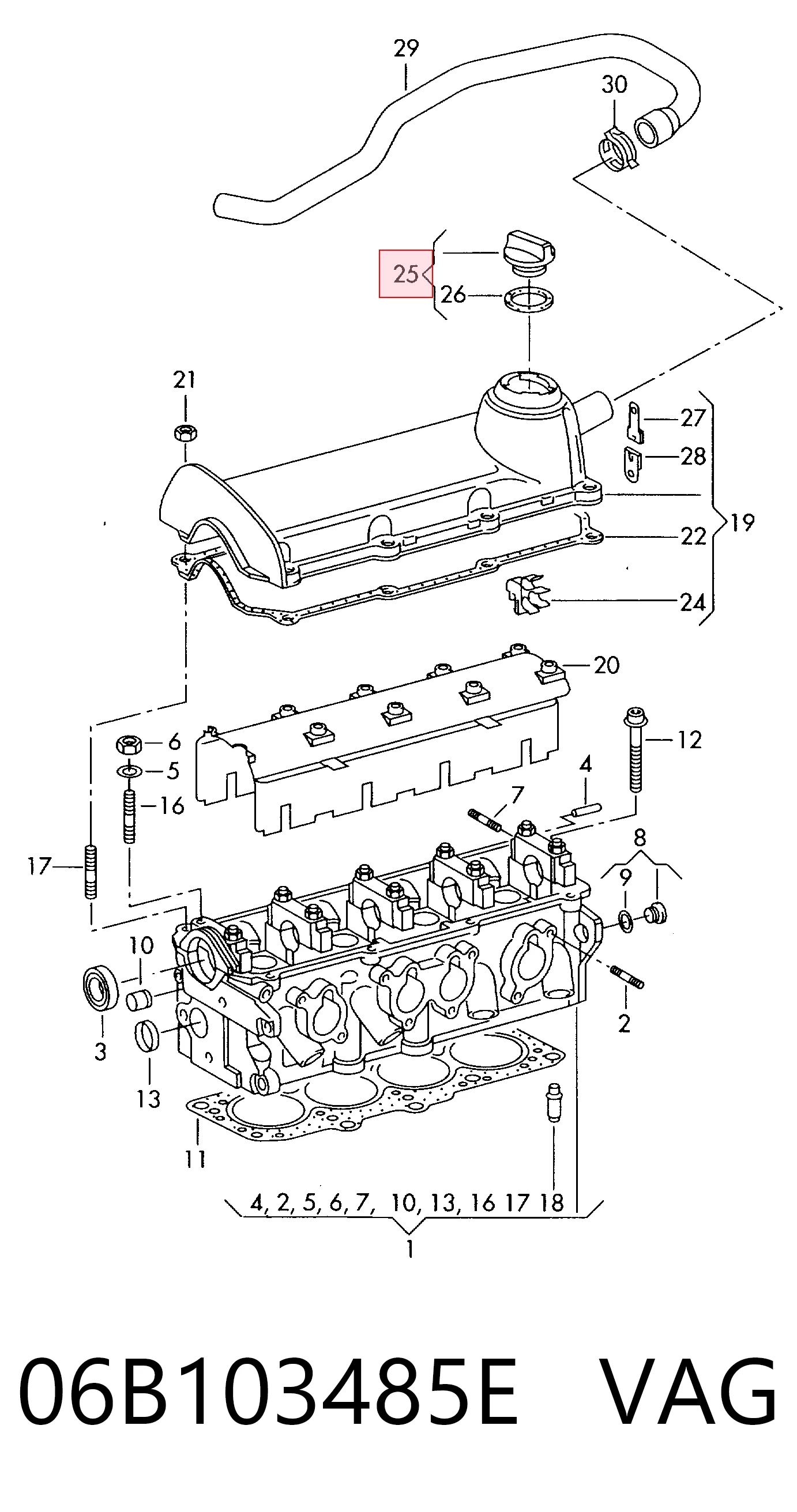 Comprar 06B103485E VAG 