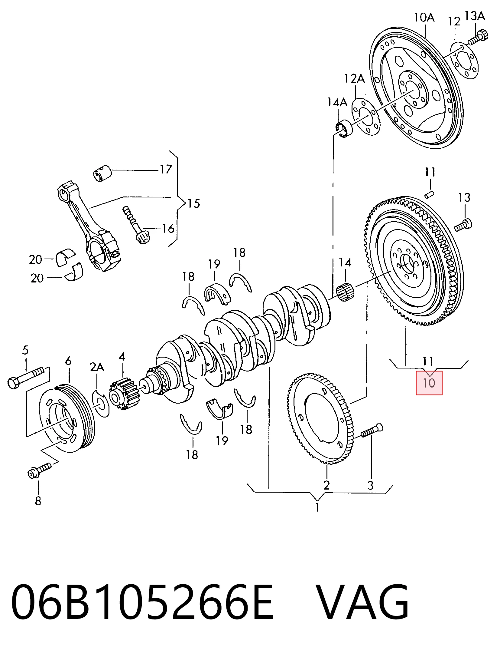  Volante motor Audi A4 