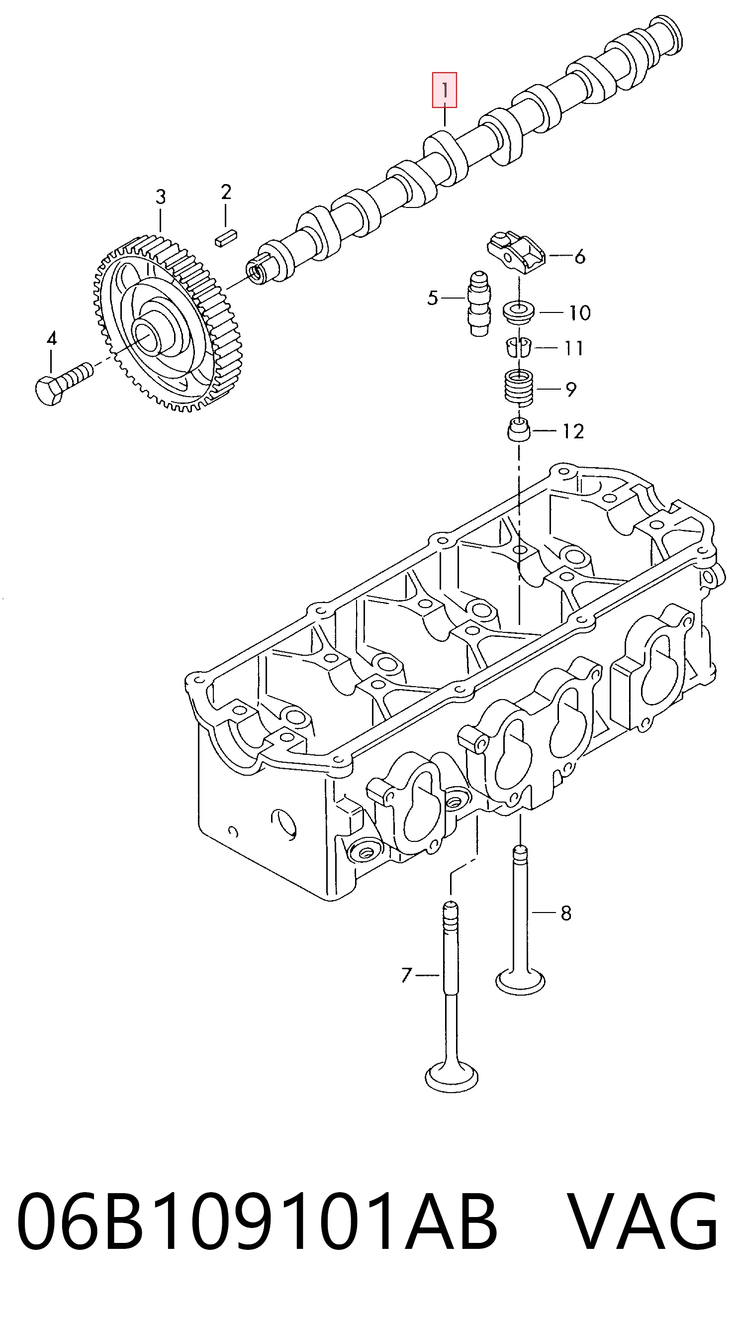 Kit árbol de levas Seat Exeo  (2009-2013)
