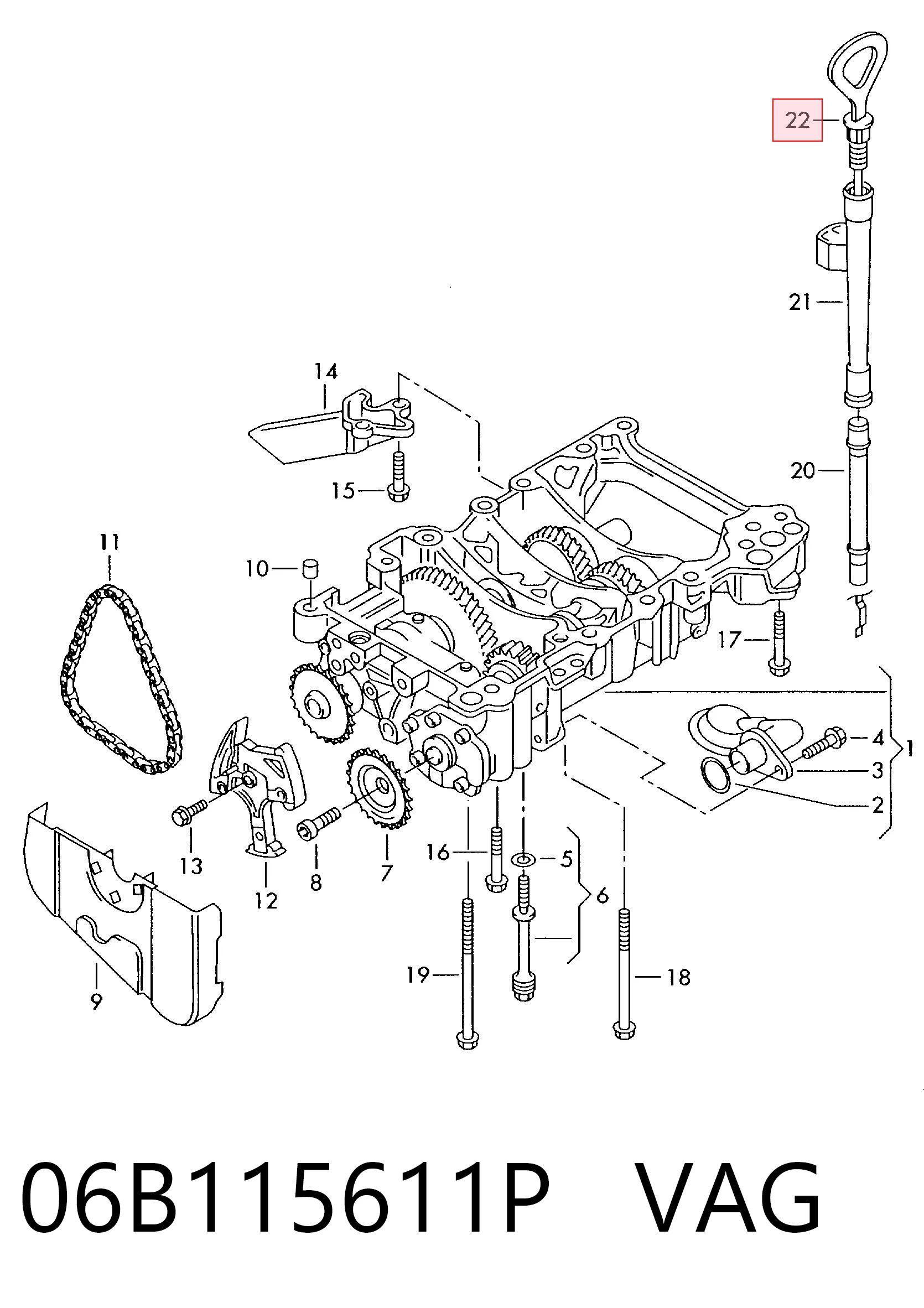 06B115611P VAG