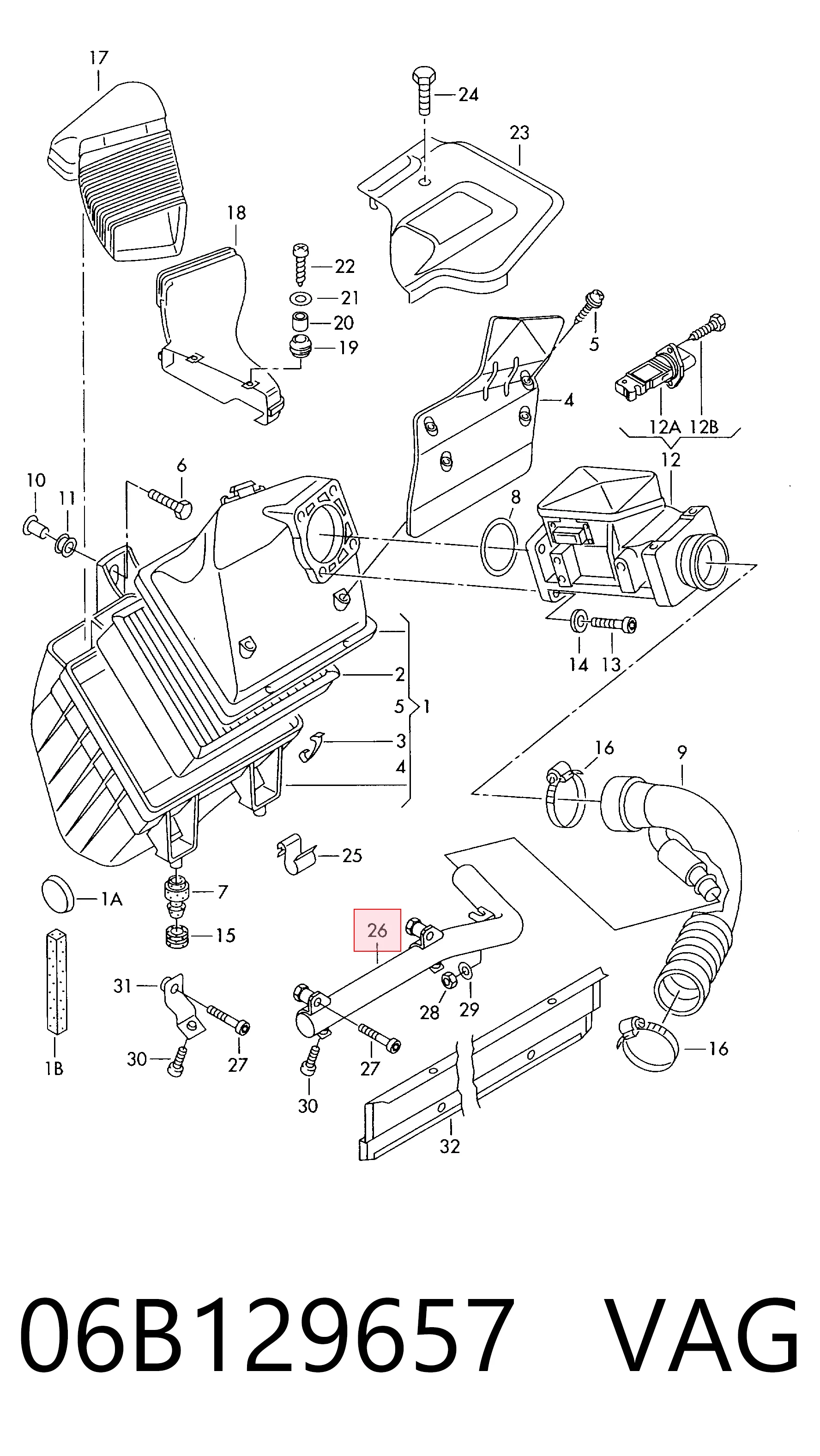 06B129657 VAG