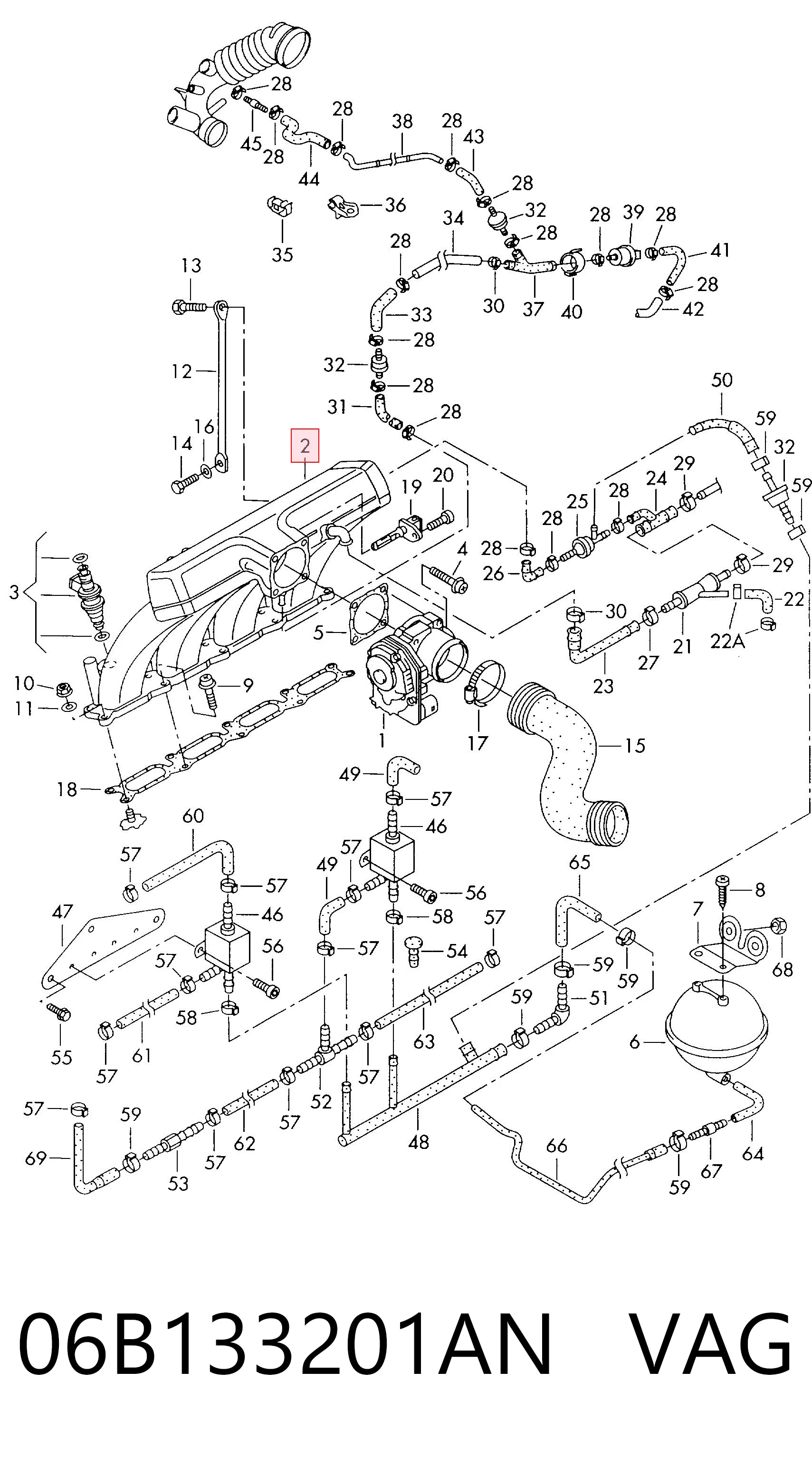 06B133201AN VAG