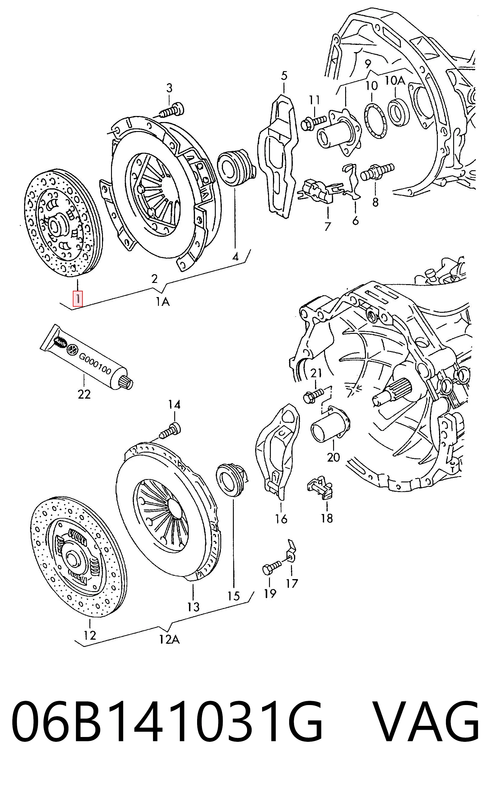 Comprar Disco de embrague Audi A6  4B2, 4B4 a bajo precio