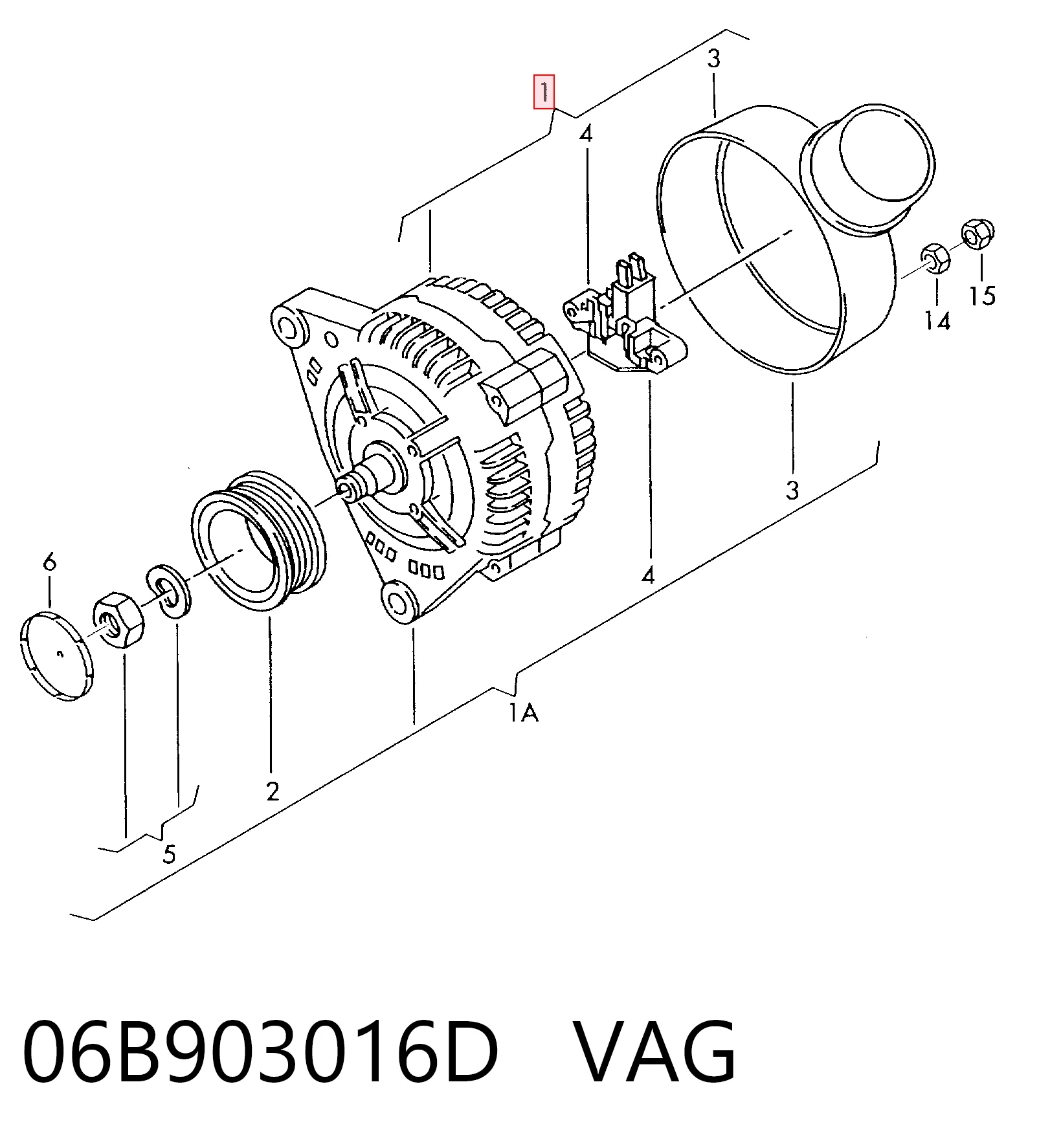 06B903016D VAG