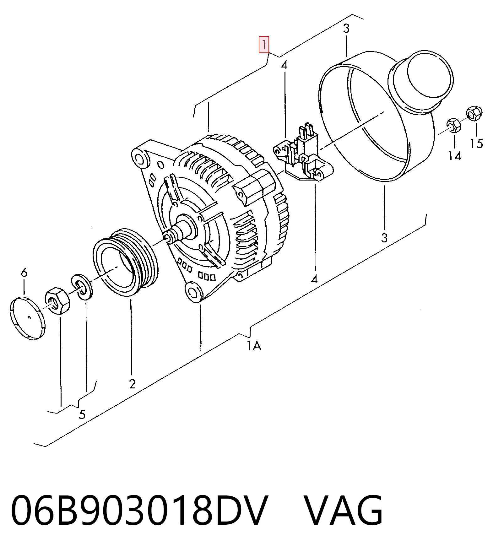 06B903018DV VAG