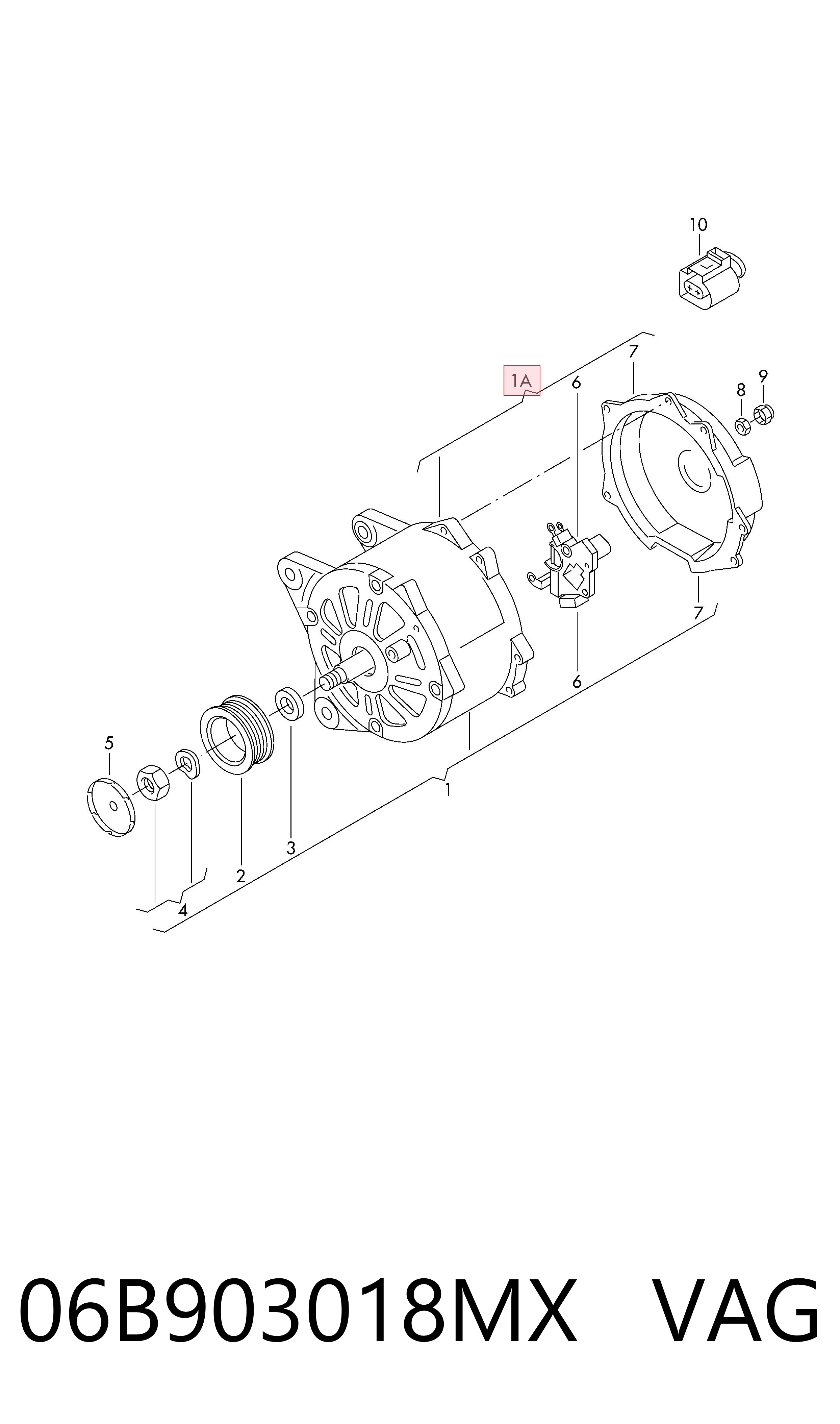 06B903018MX VAG