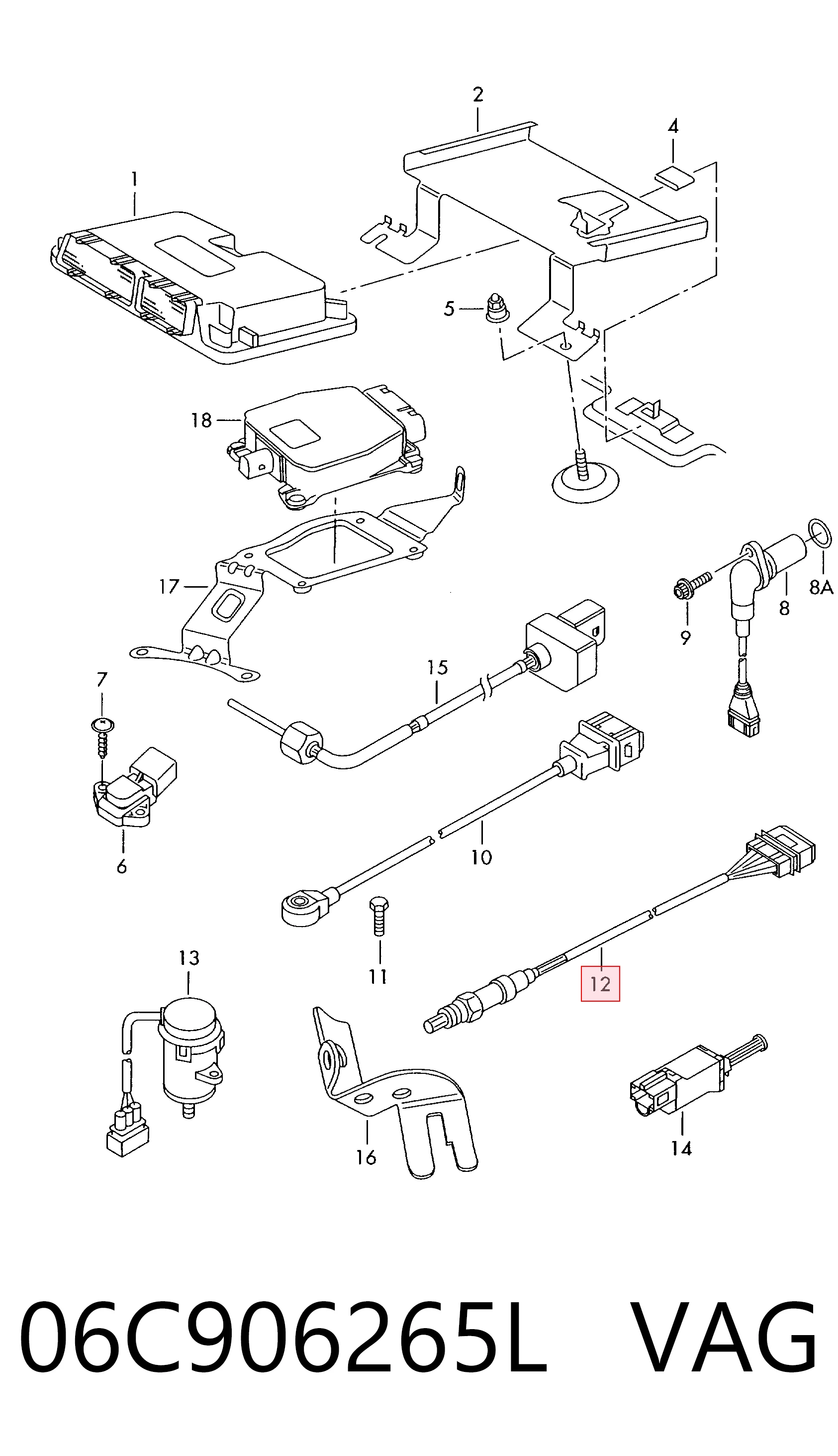 06C906265L VAG