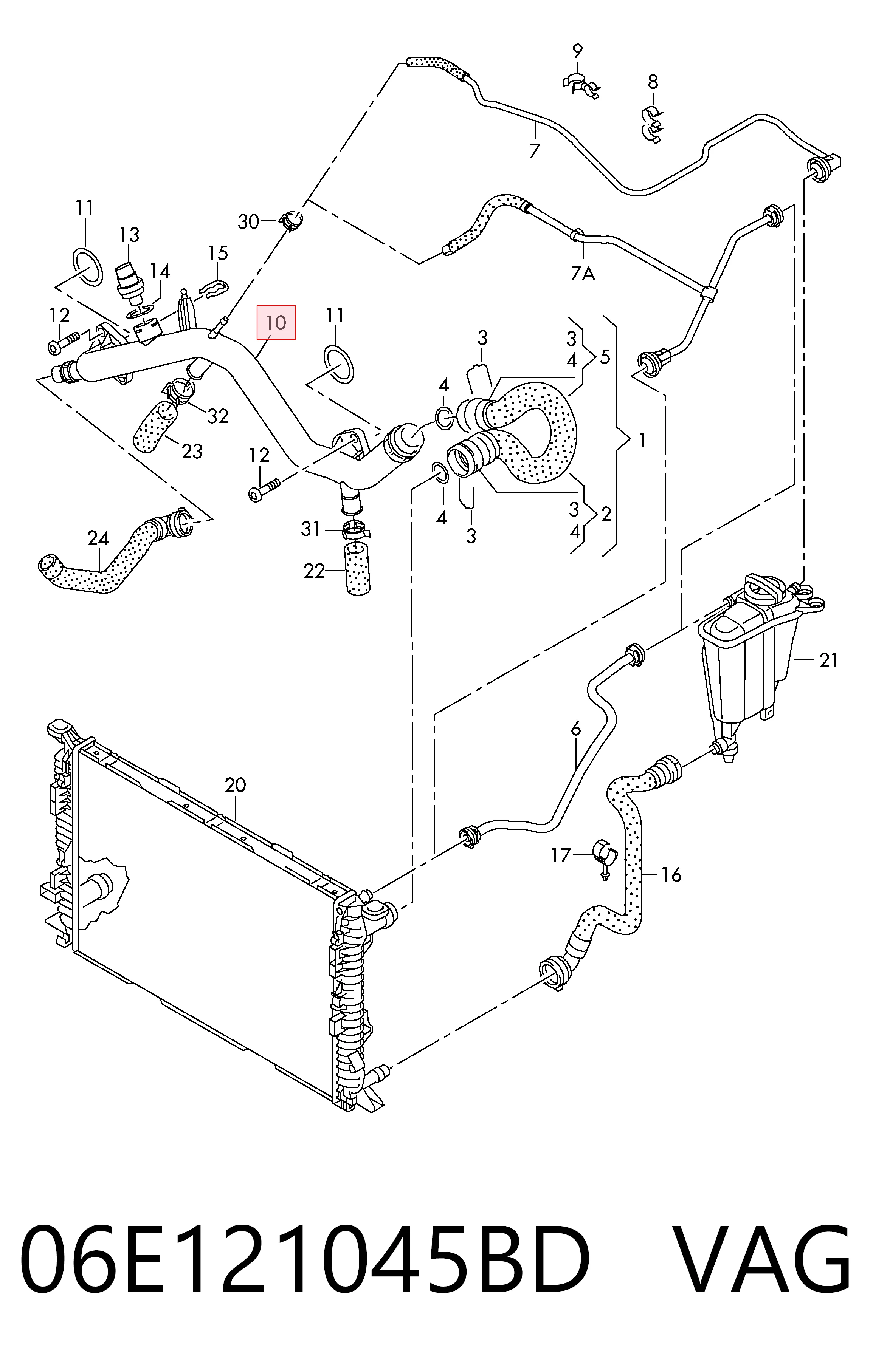 06E121045BD VAG