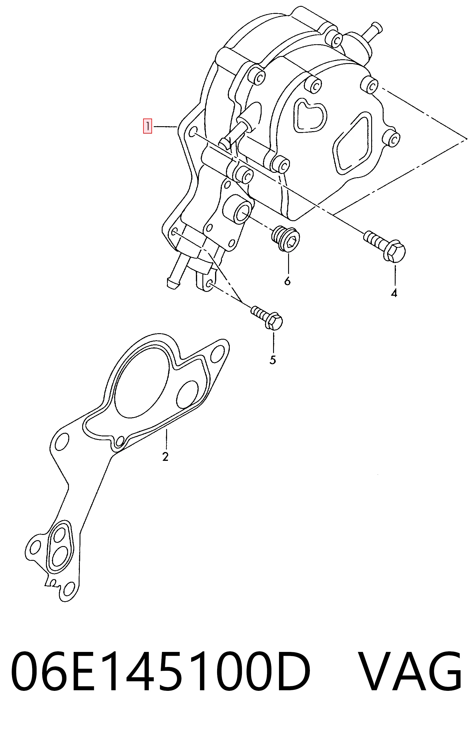 Depresor de freno  para Audi A6  (4B2, 4B4)