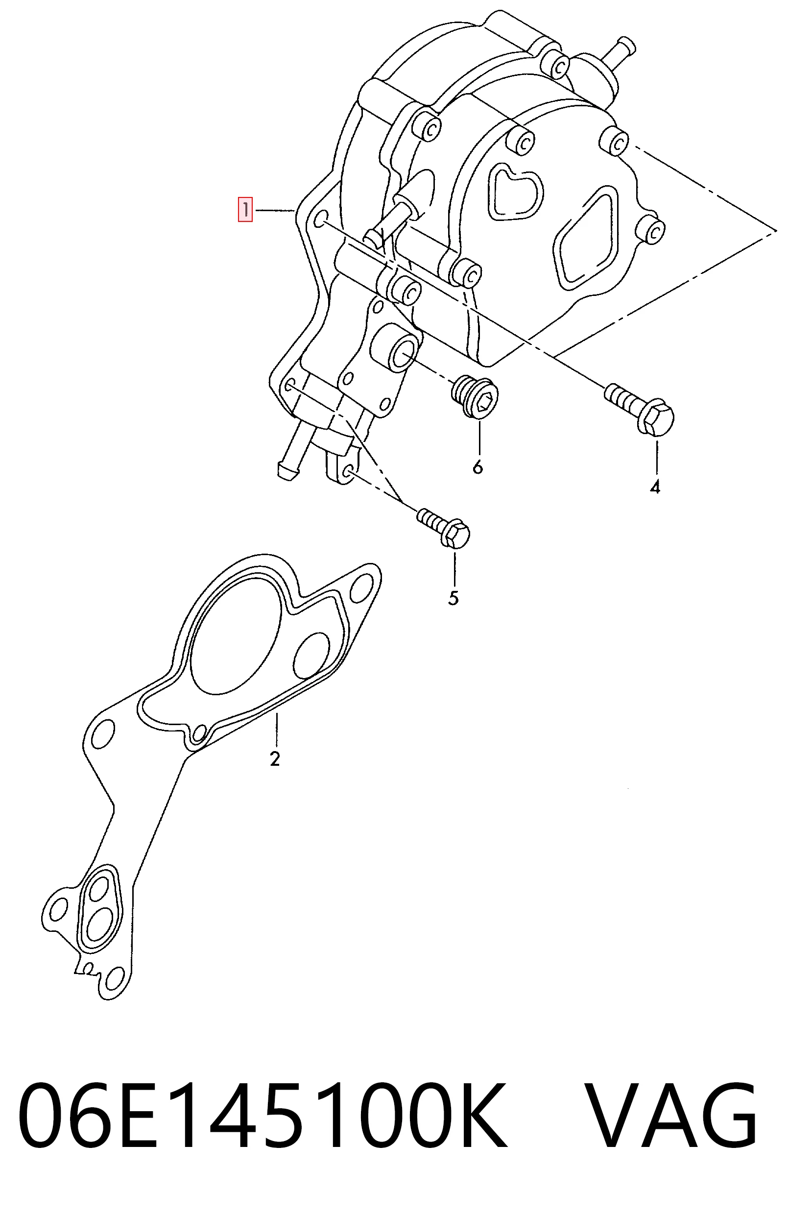 Bomba de vacío de frenado Audi Q7  (2015-2026)