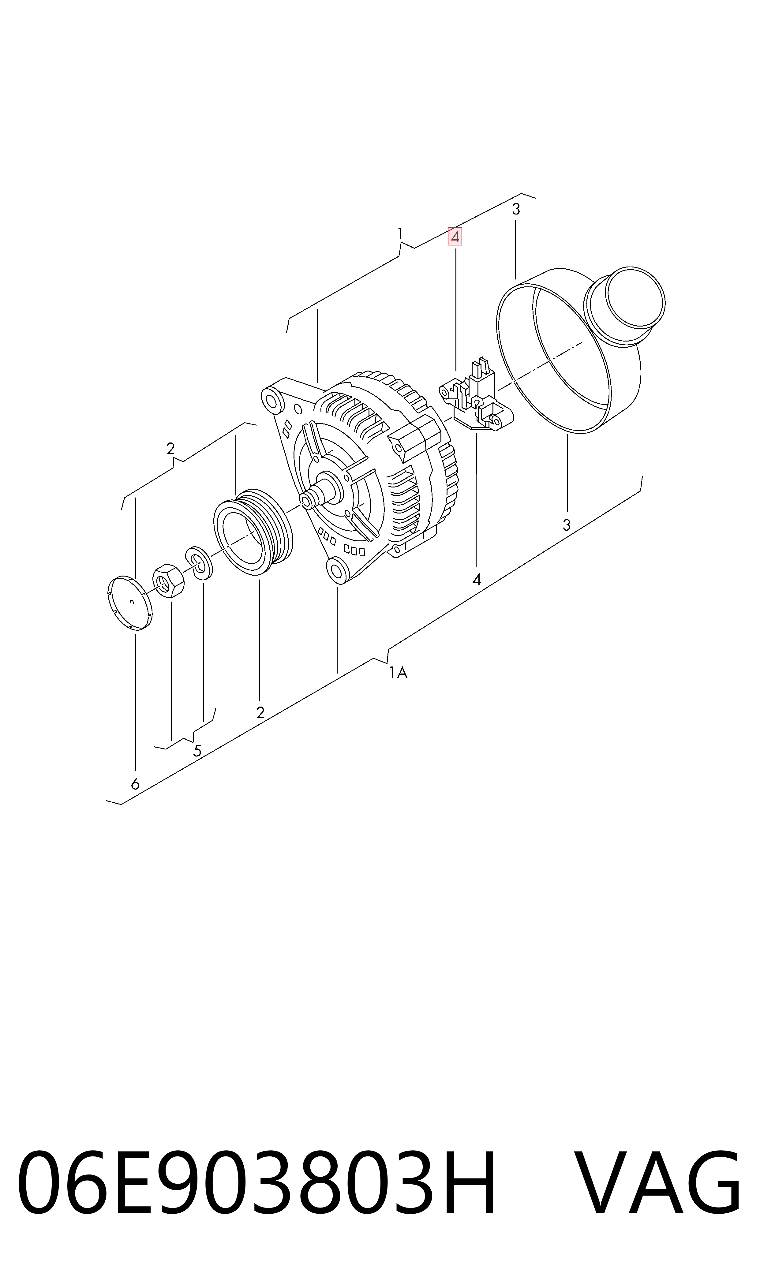 Regulador para Audi Q7 4MB, 4MG, 4MQ