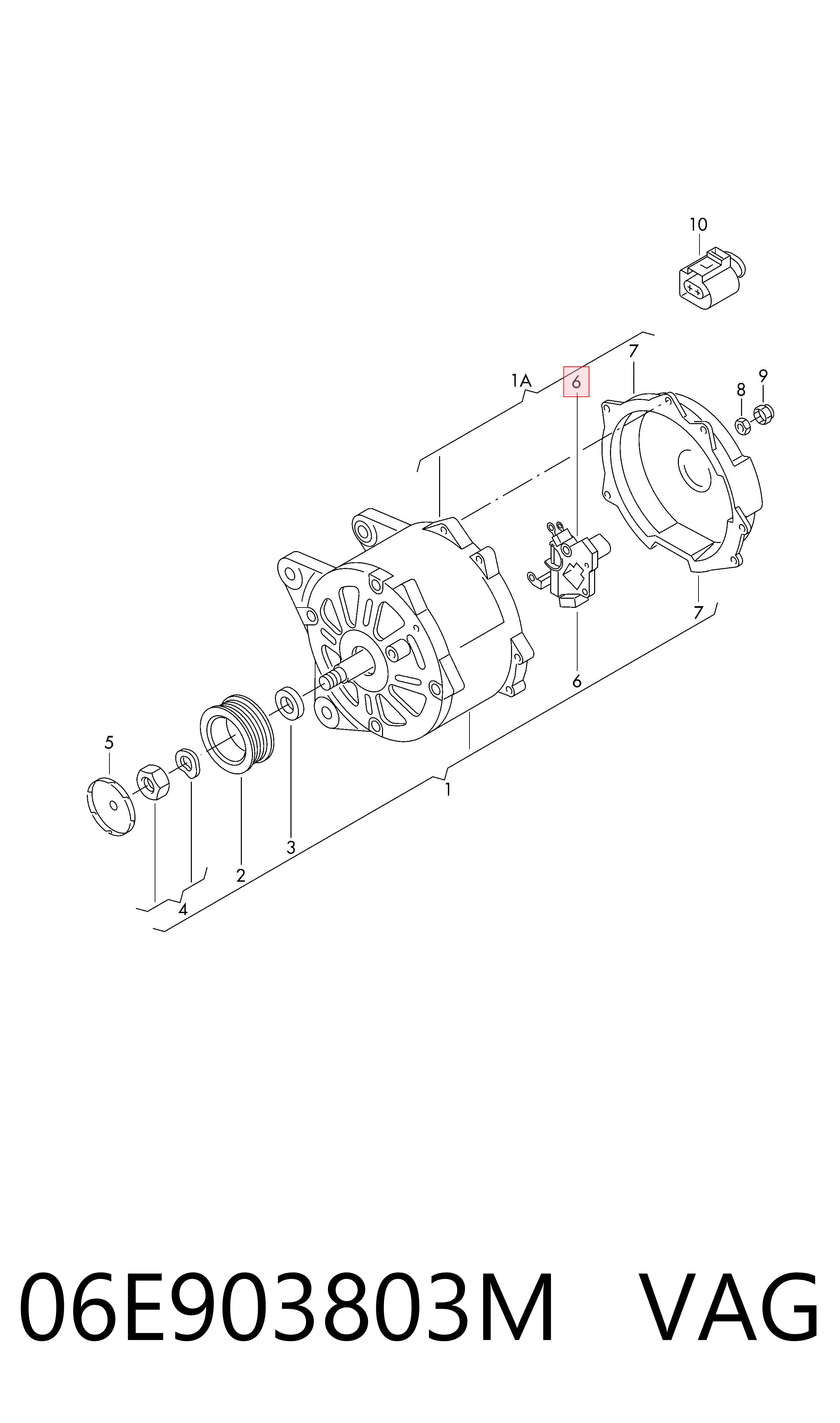 06E903803M VAG