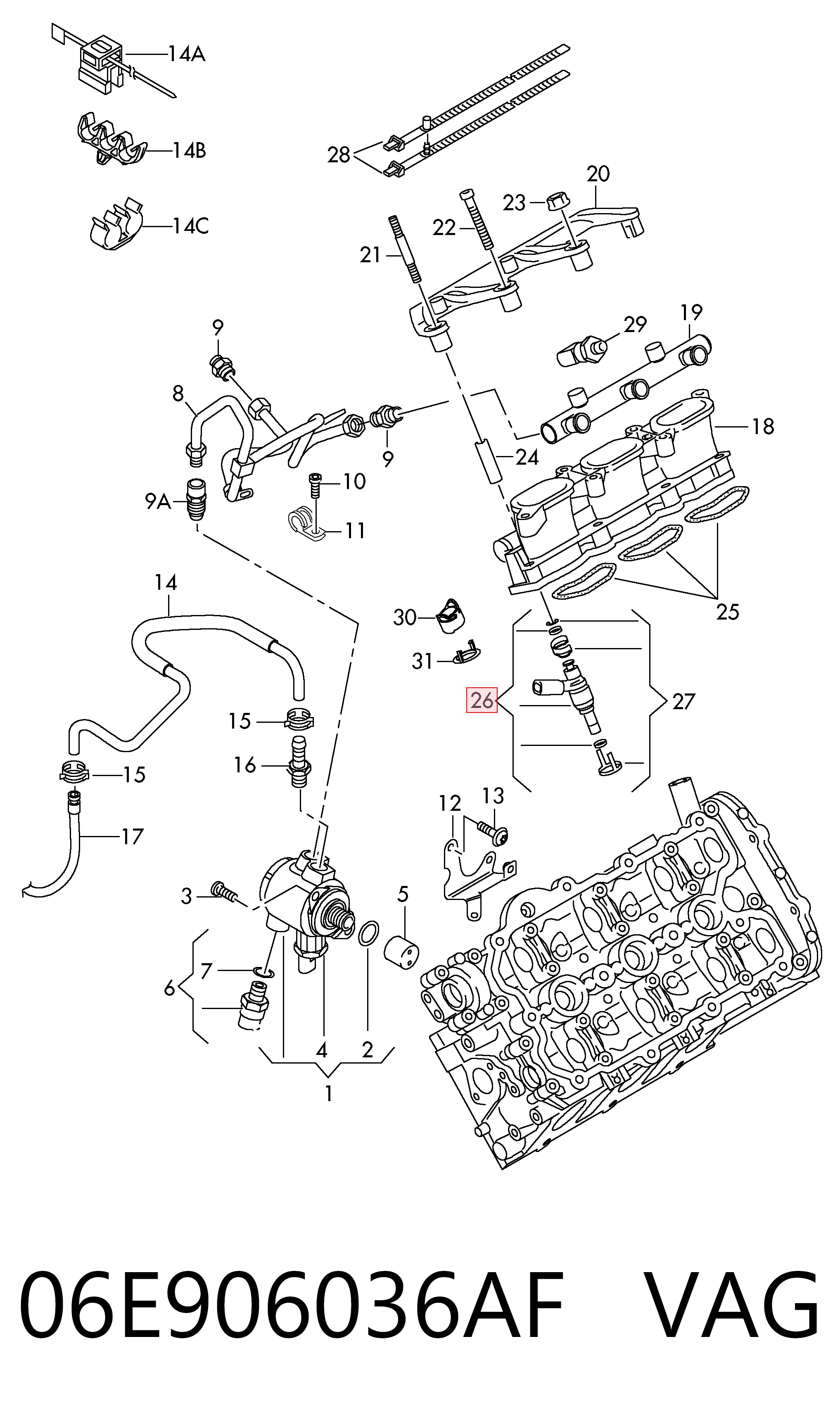 06E906036AF VAG