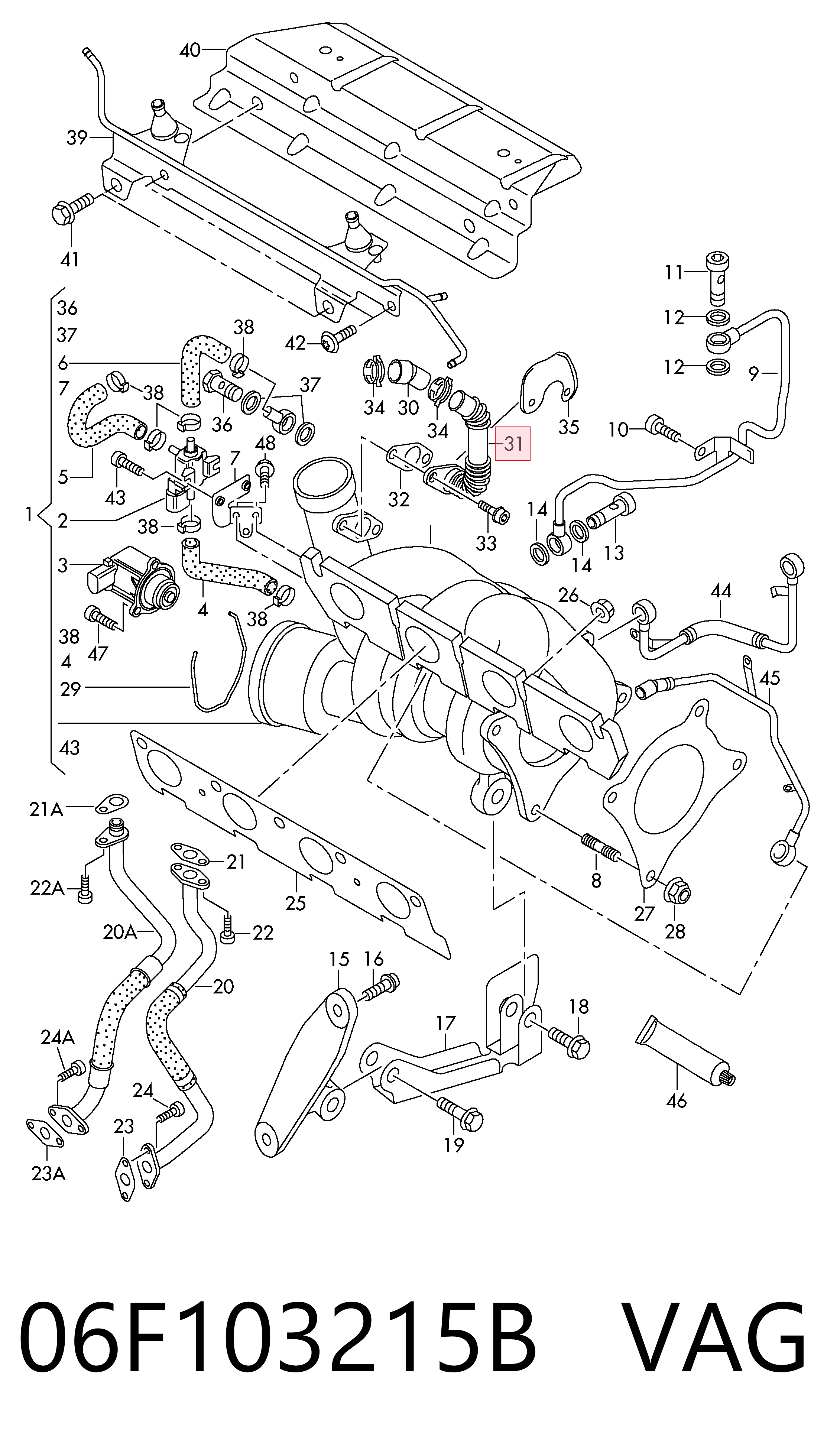  VAG 06F103215B precio, desde 92,12 EUR