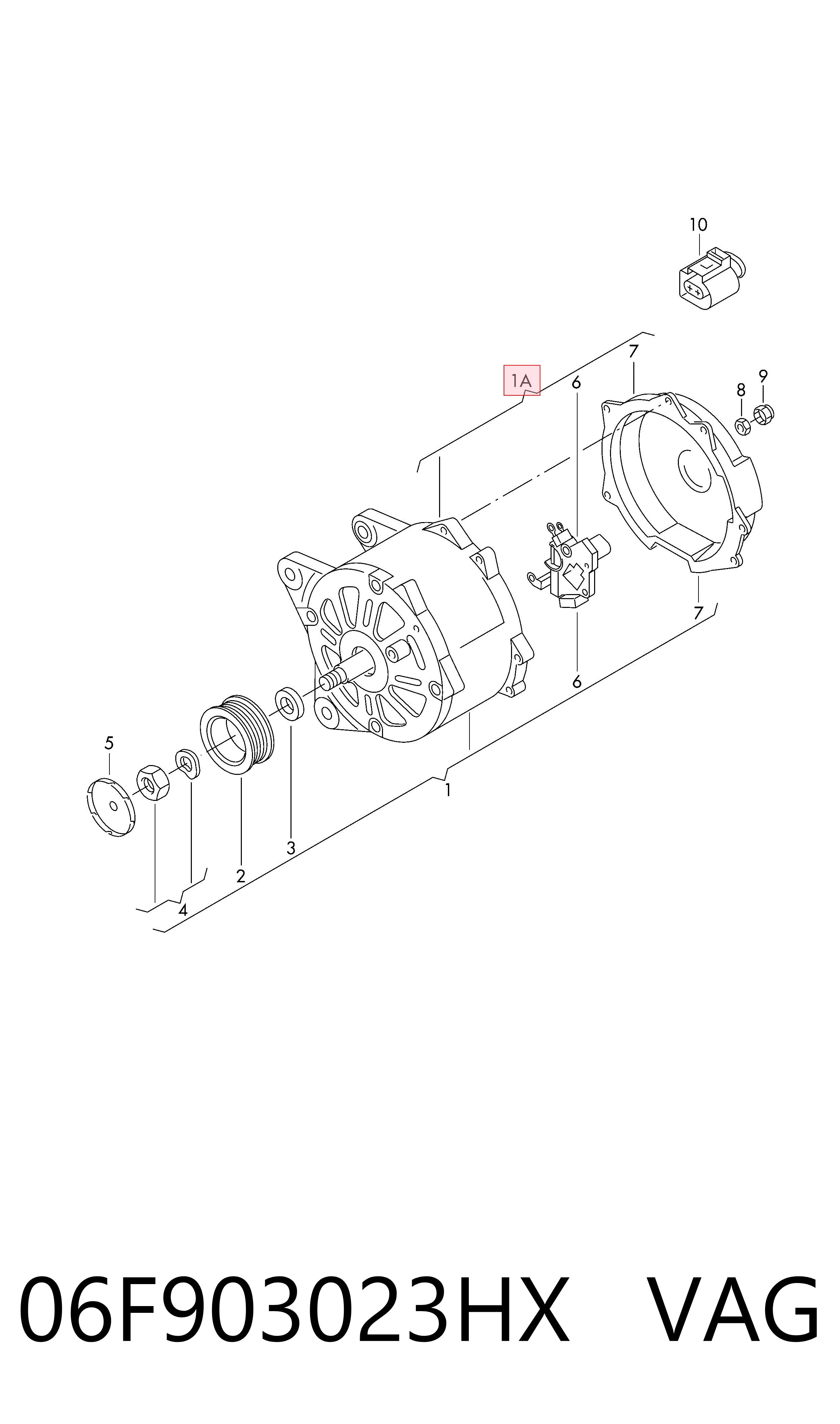 06F903023HX VAG