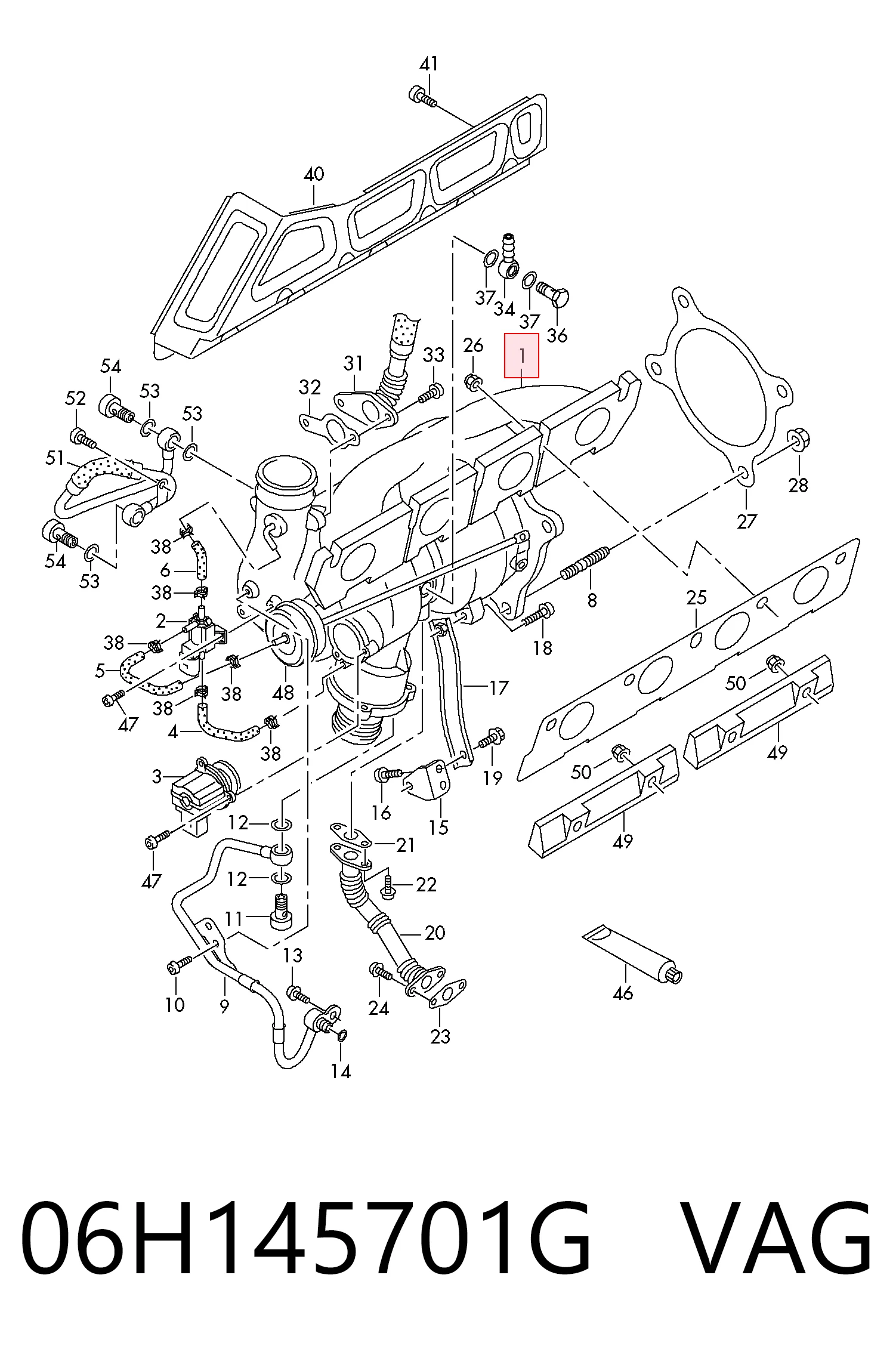 Turbocompresor para Audi A4 8K2