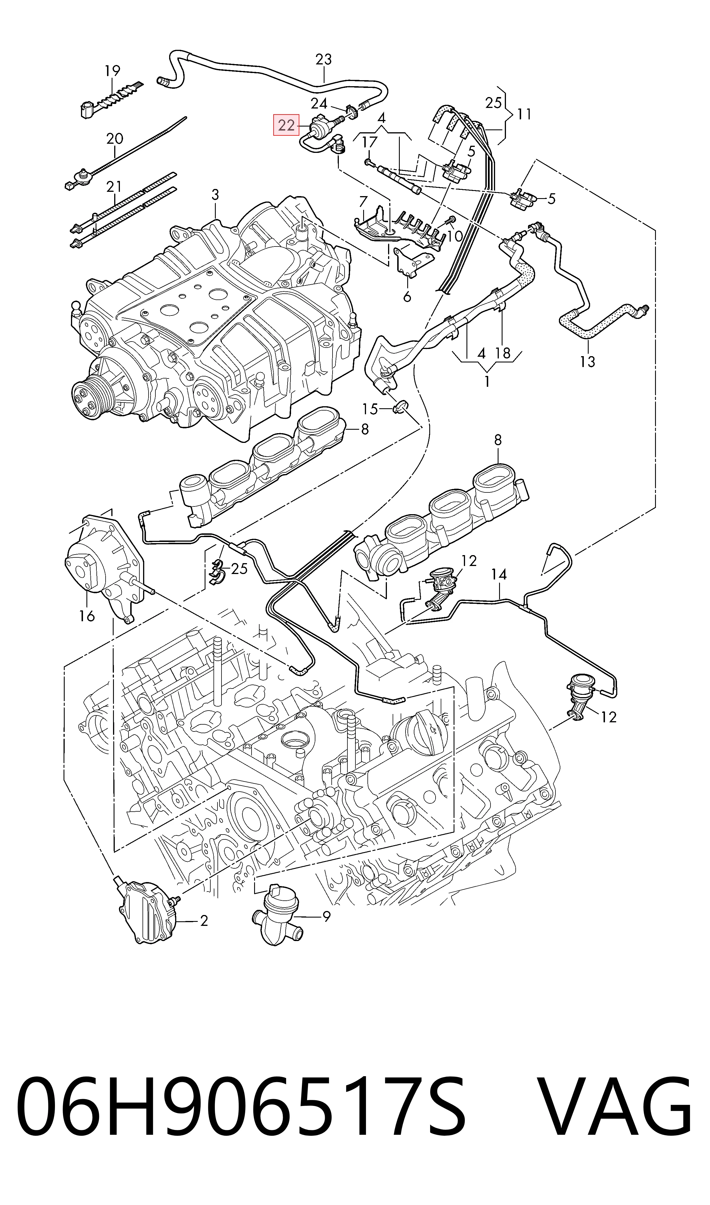 Comprar Valvula de purga del canister Audi A6 C6 4F2
