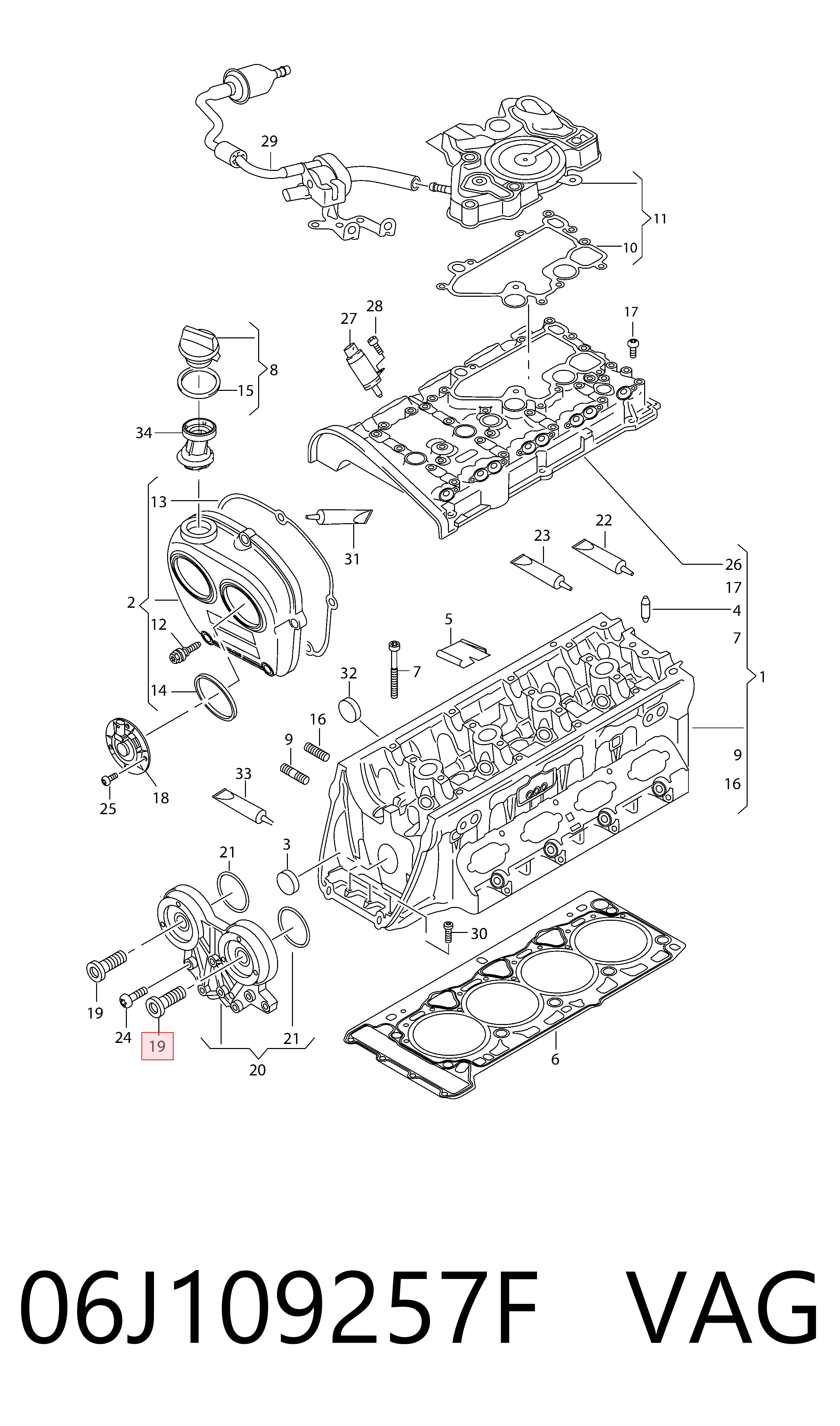 Válvula control, ajuste de levas para Skoda KAROQ  NU7, ND7