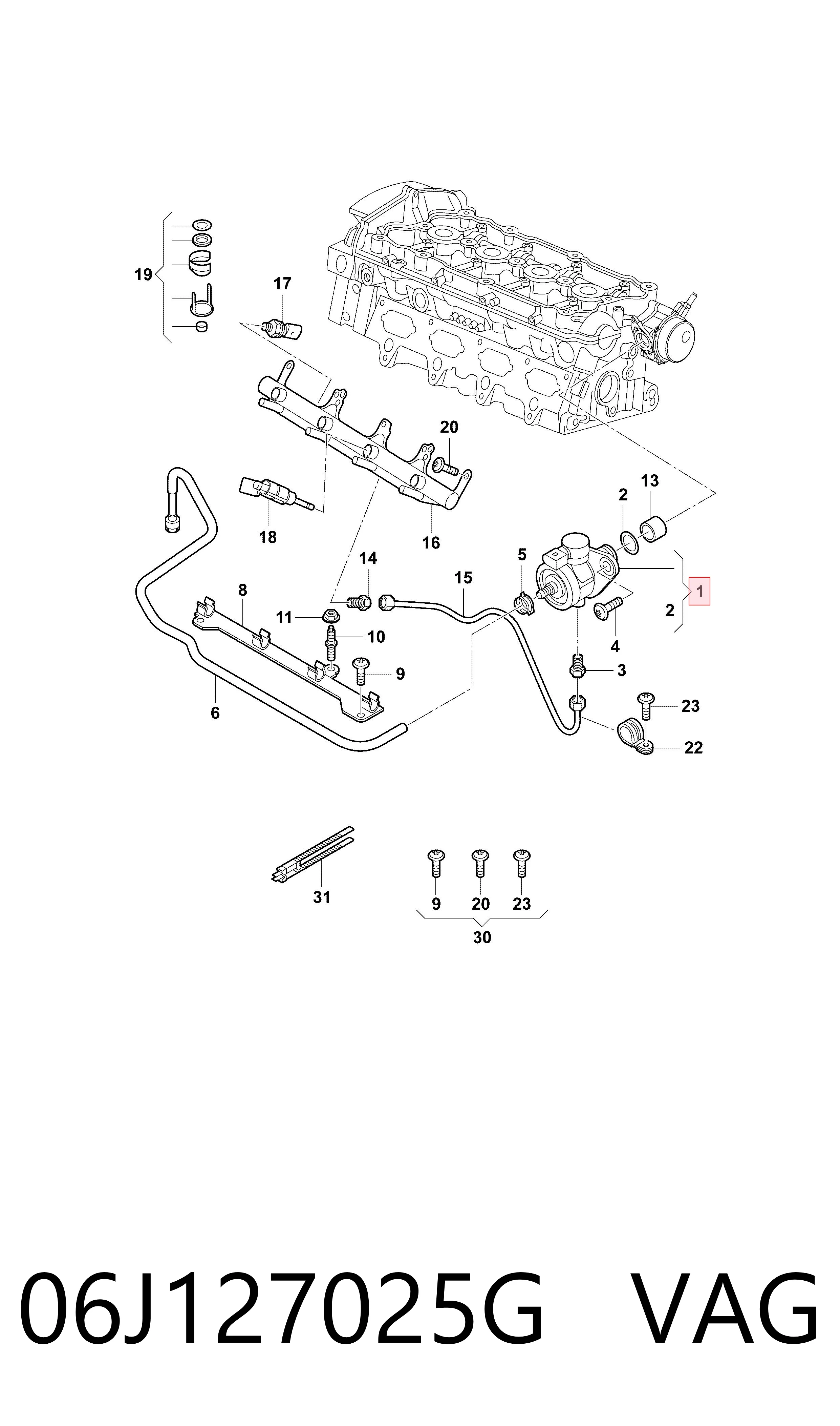 Bomba de alta presión Seat Exeo desde 203,25 €