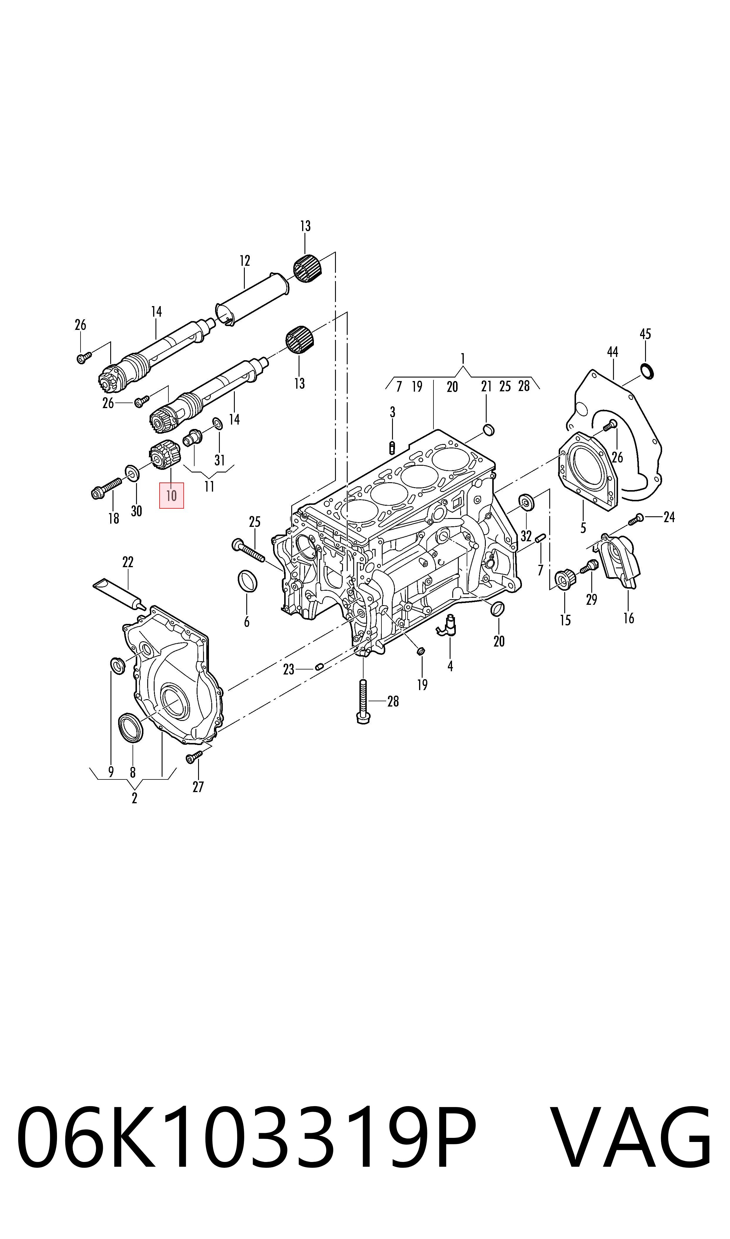 06K103319P VAG