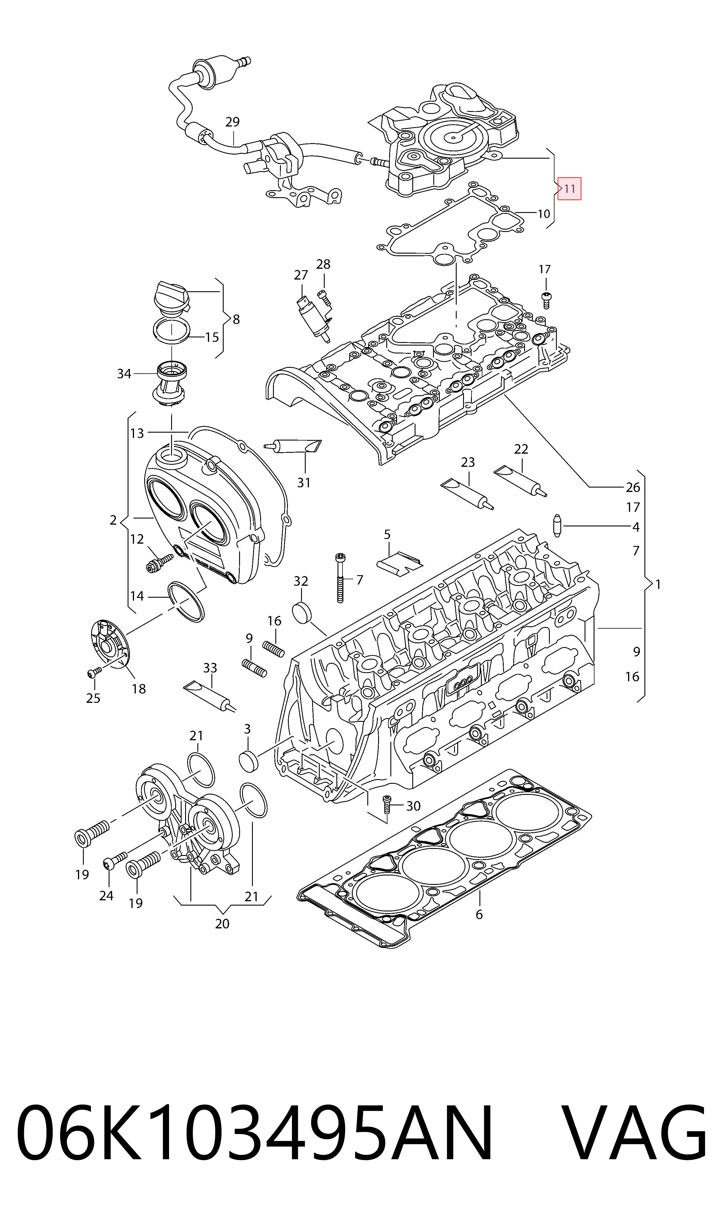 06K103495AN VAG