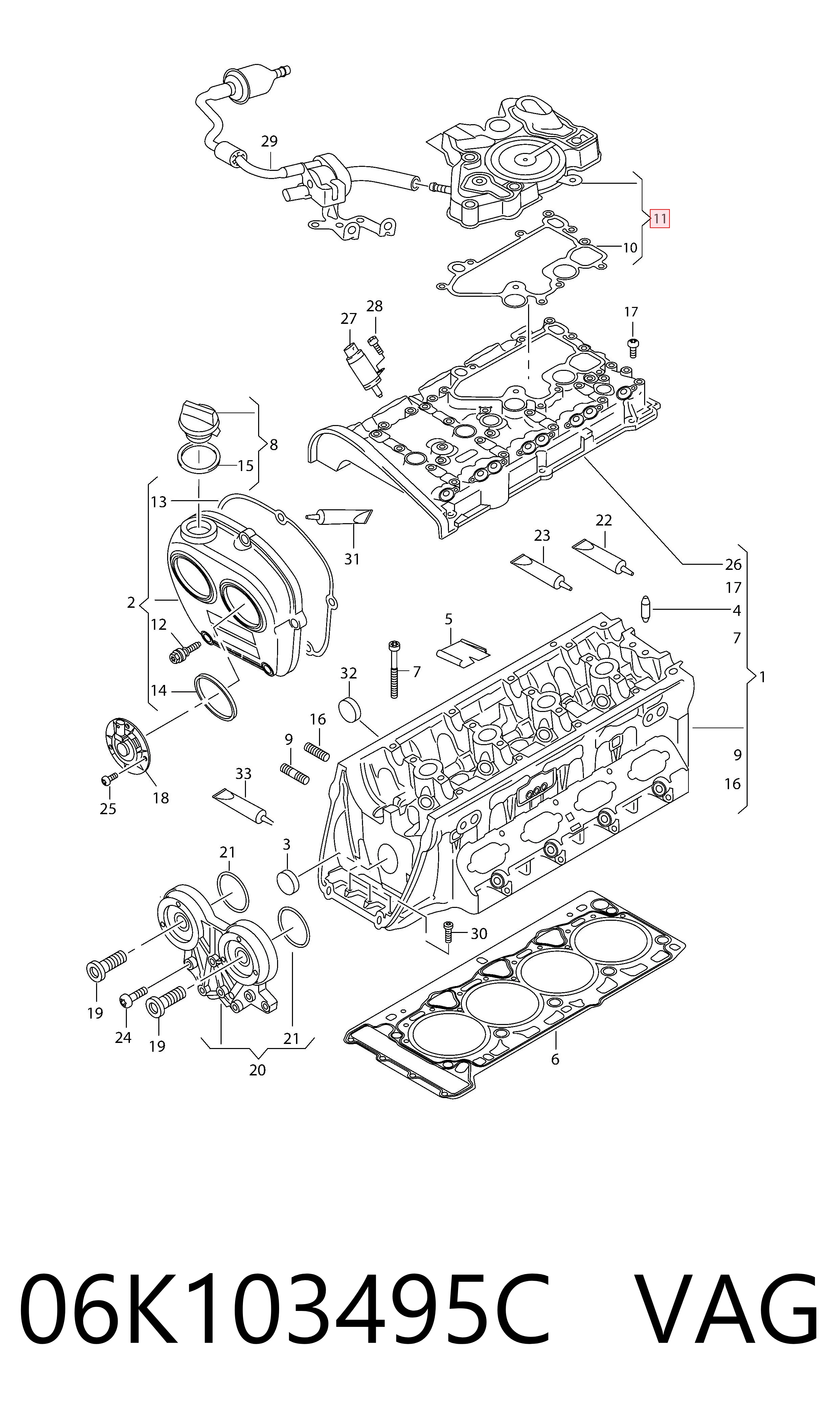 06K103495C VAG