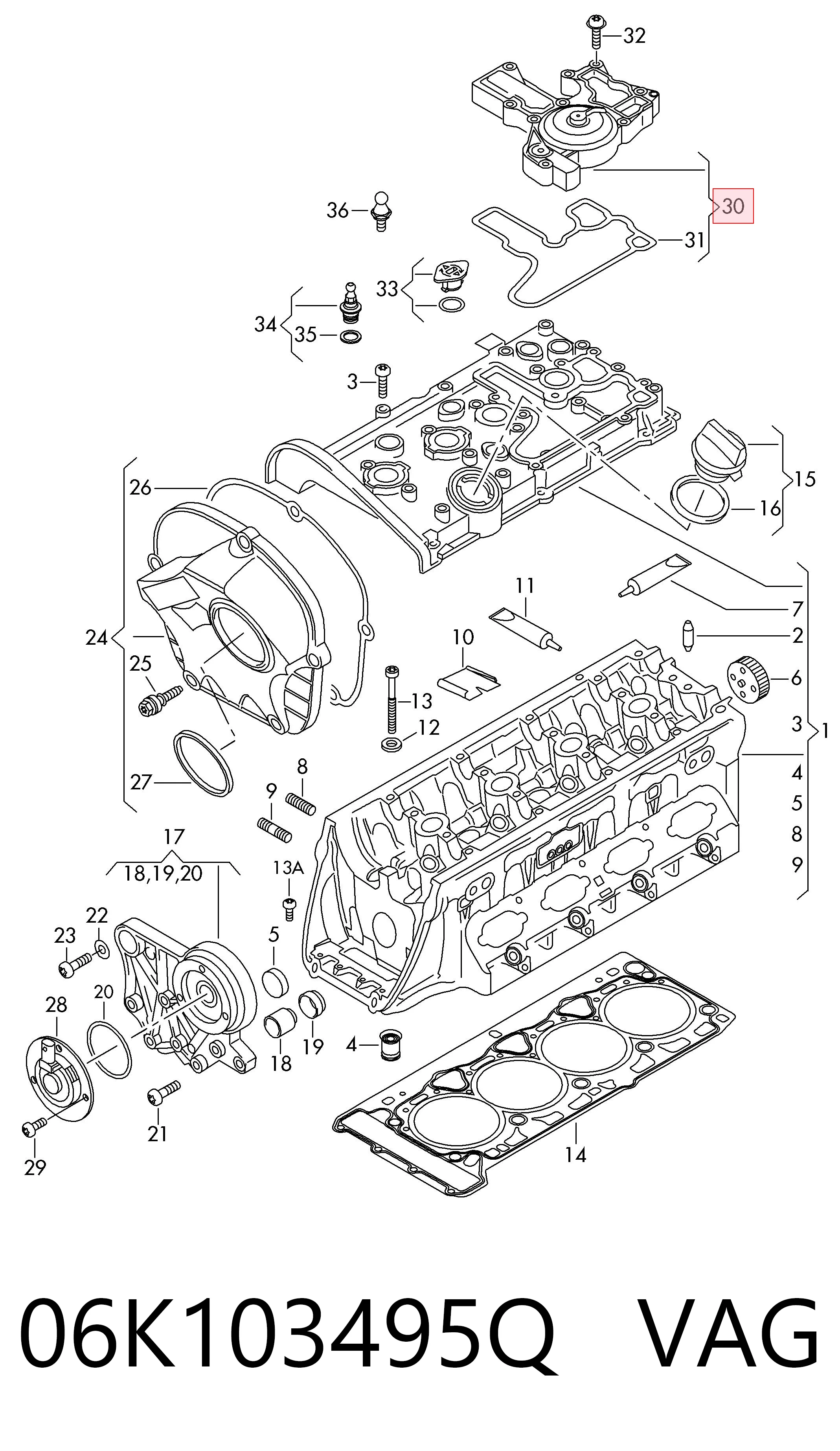 06K103495Q VAG