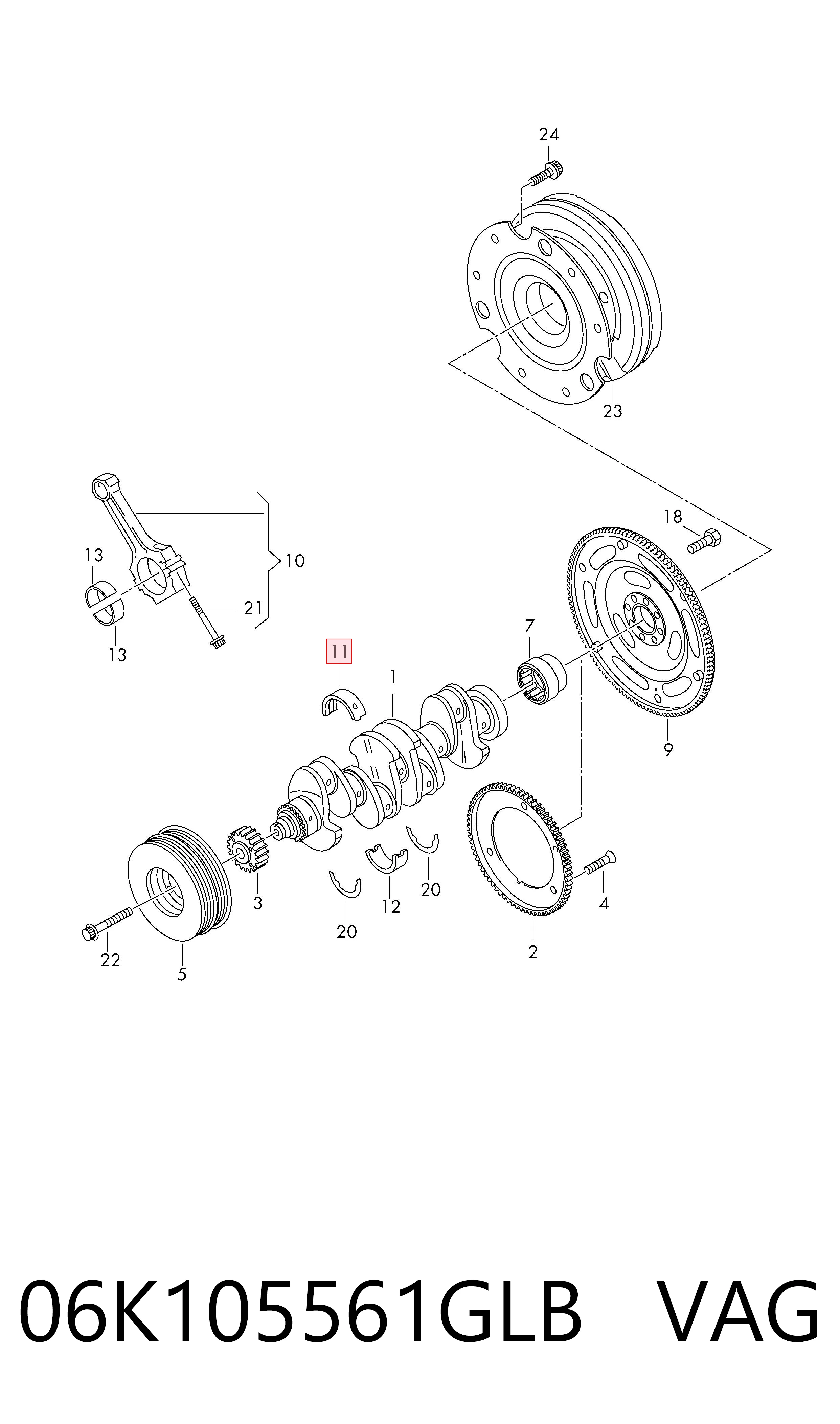 06K105561GLB VAG