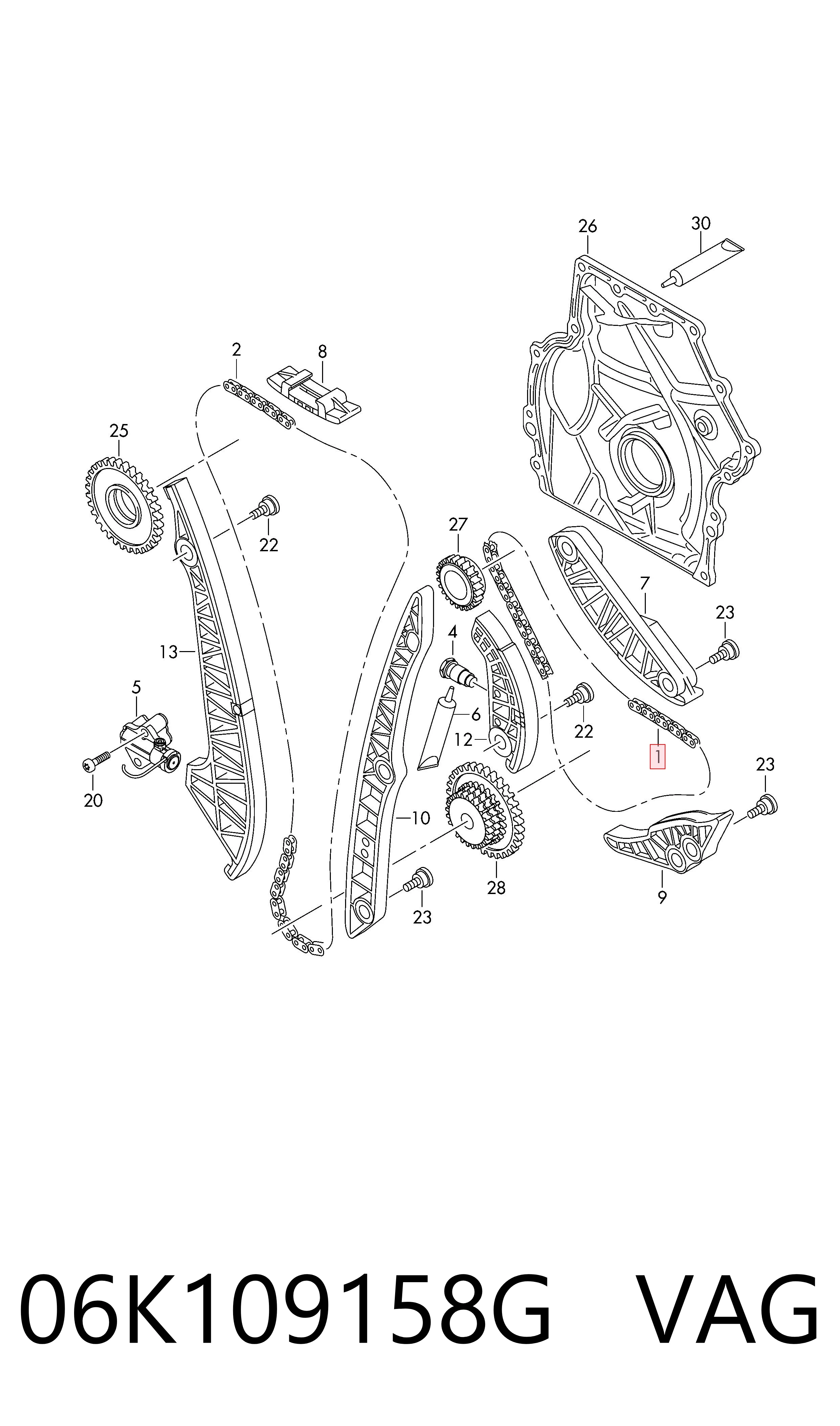 06K109158G VAG