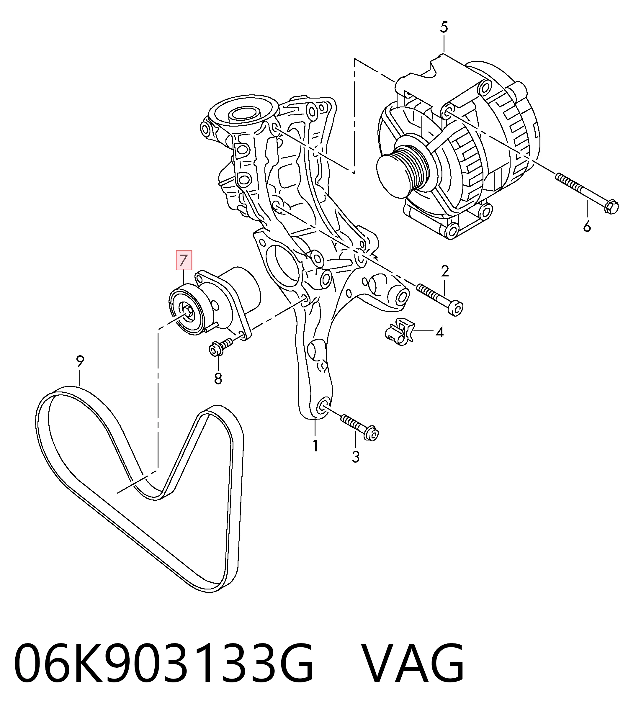 06K903133G VAG