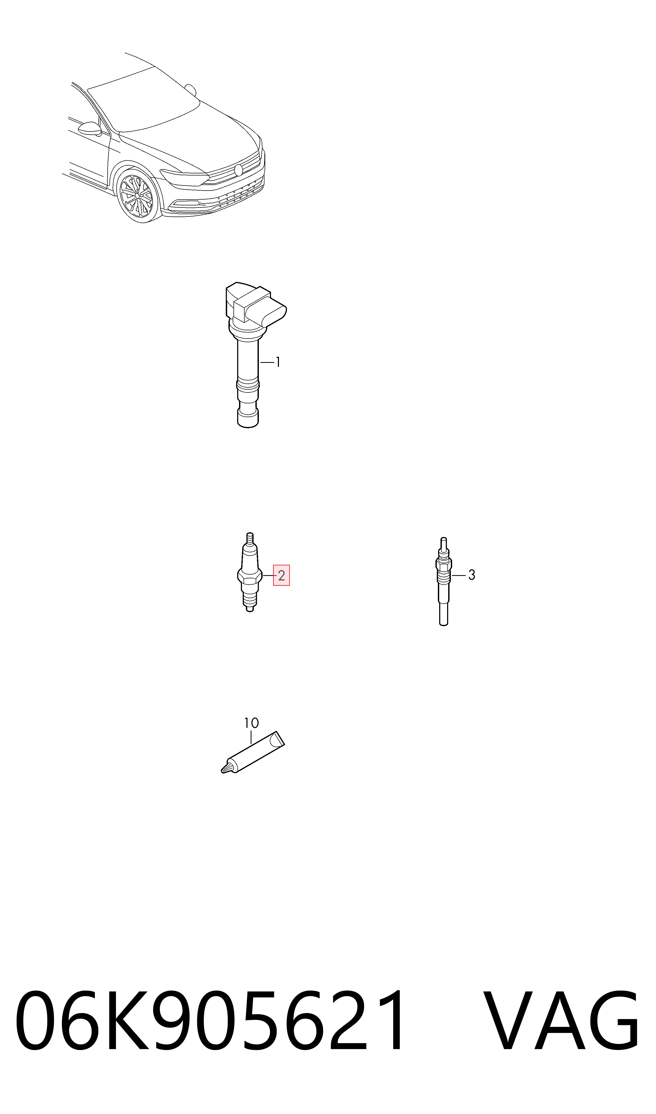 Comprar Bujía Audi A5  F57, F5E