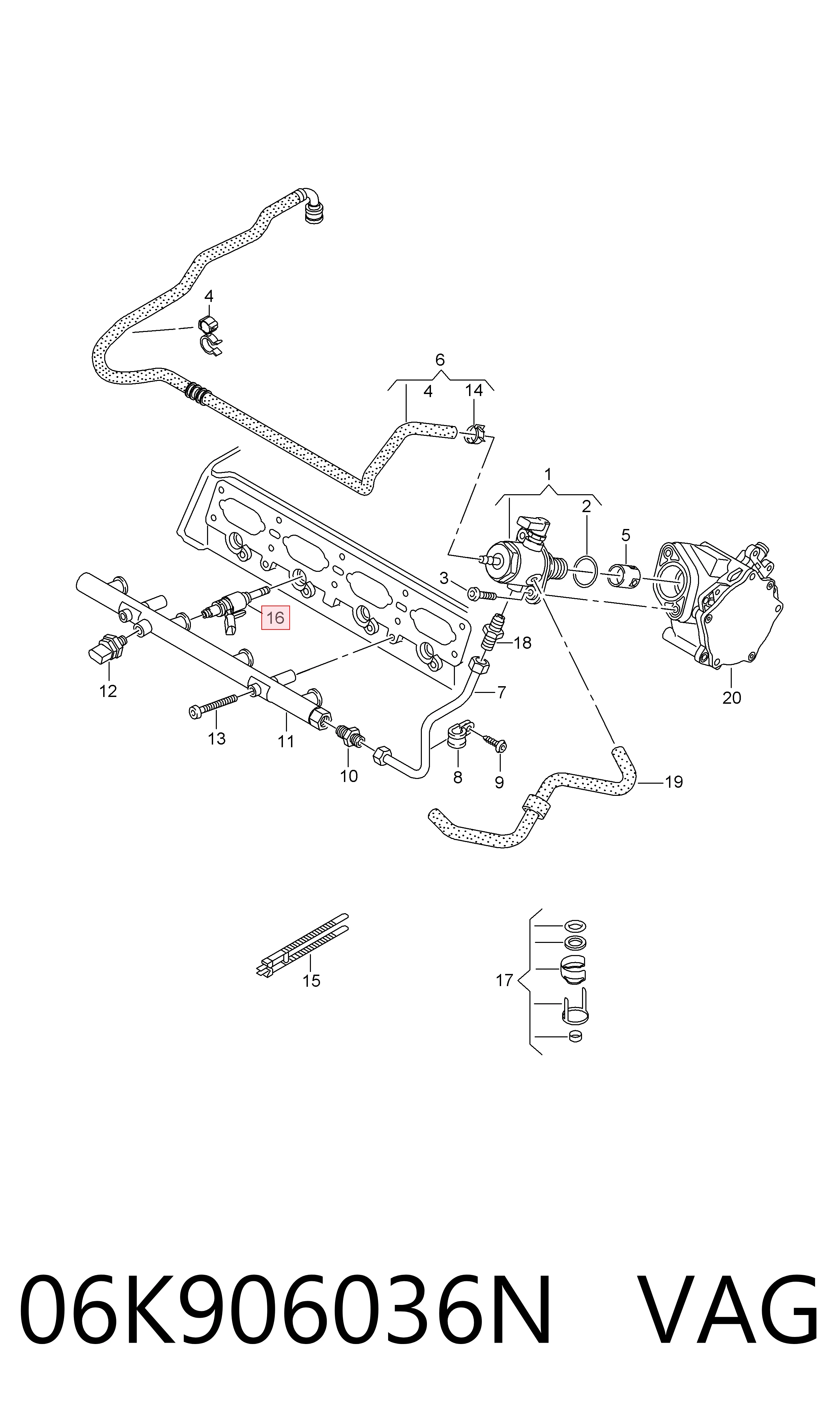 Inyectores VAG 06K906036N precio, desde 121,97 EUR