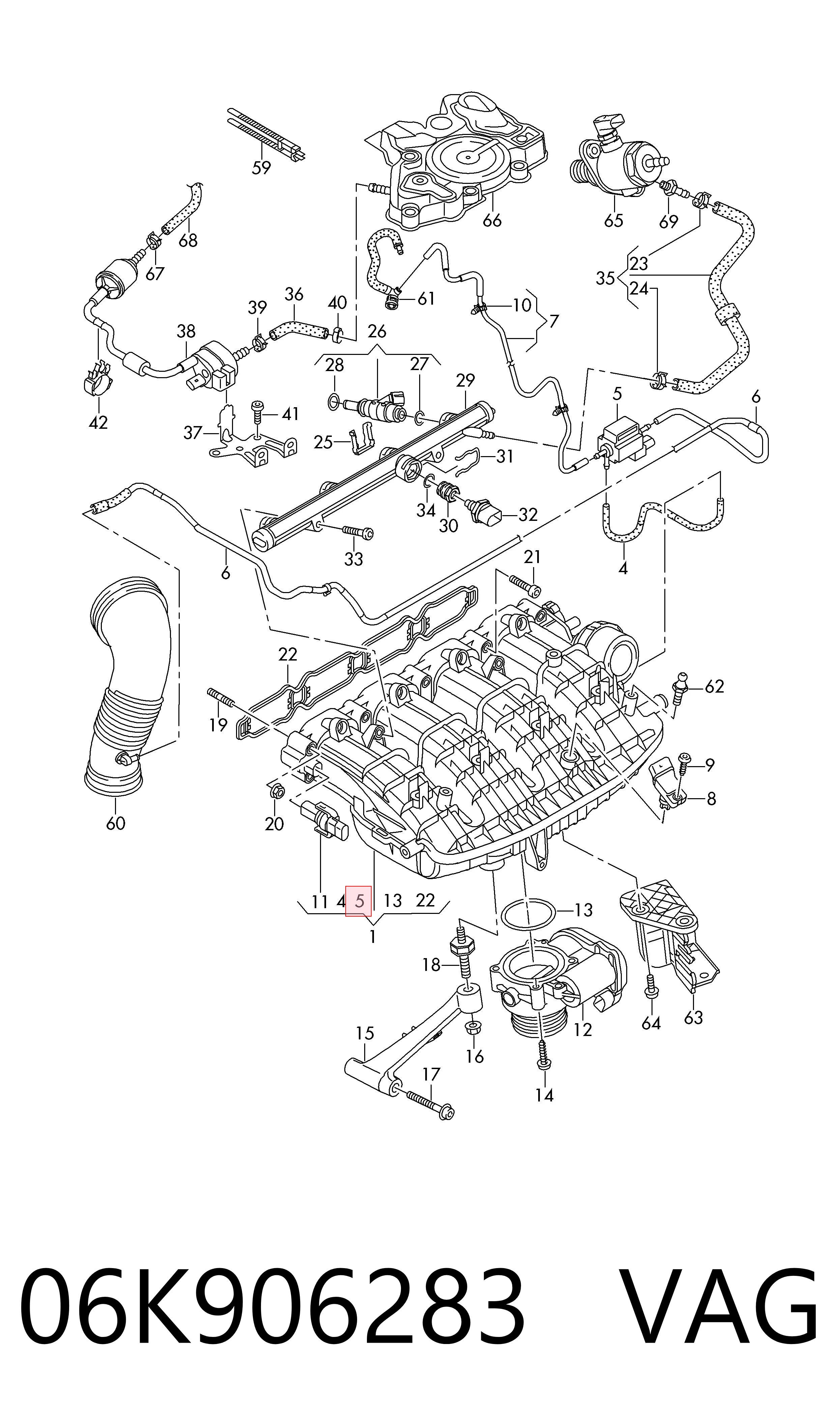 06K906283 VAG 