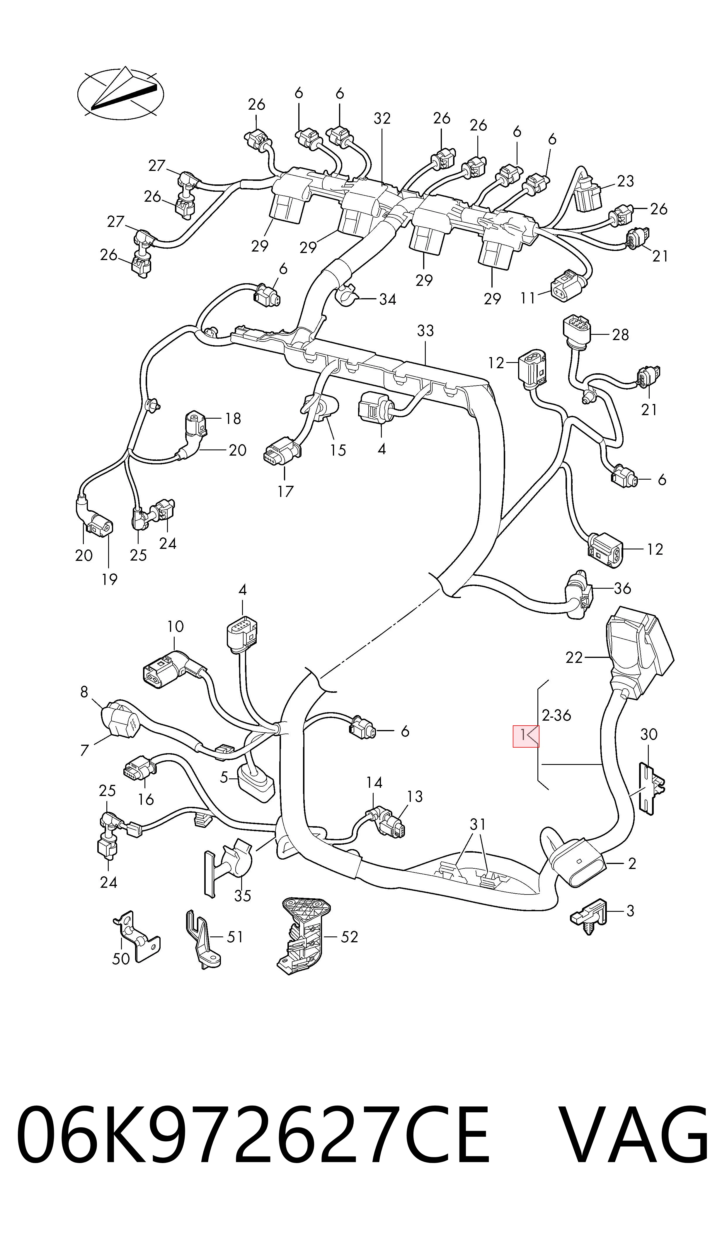 06K972627CE VAG