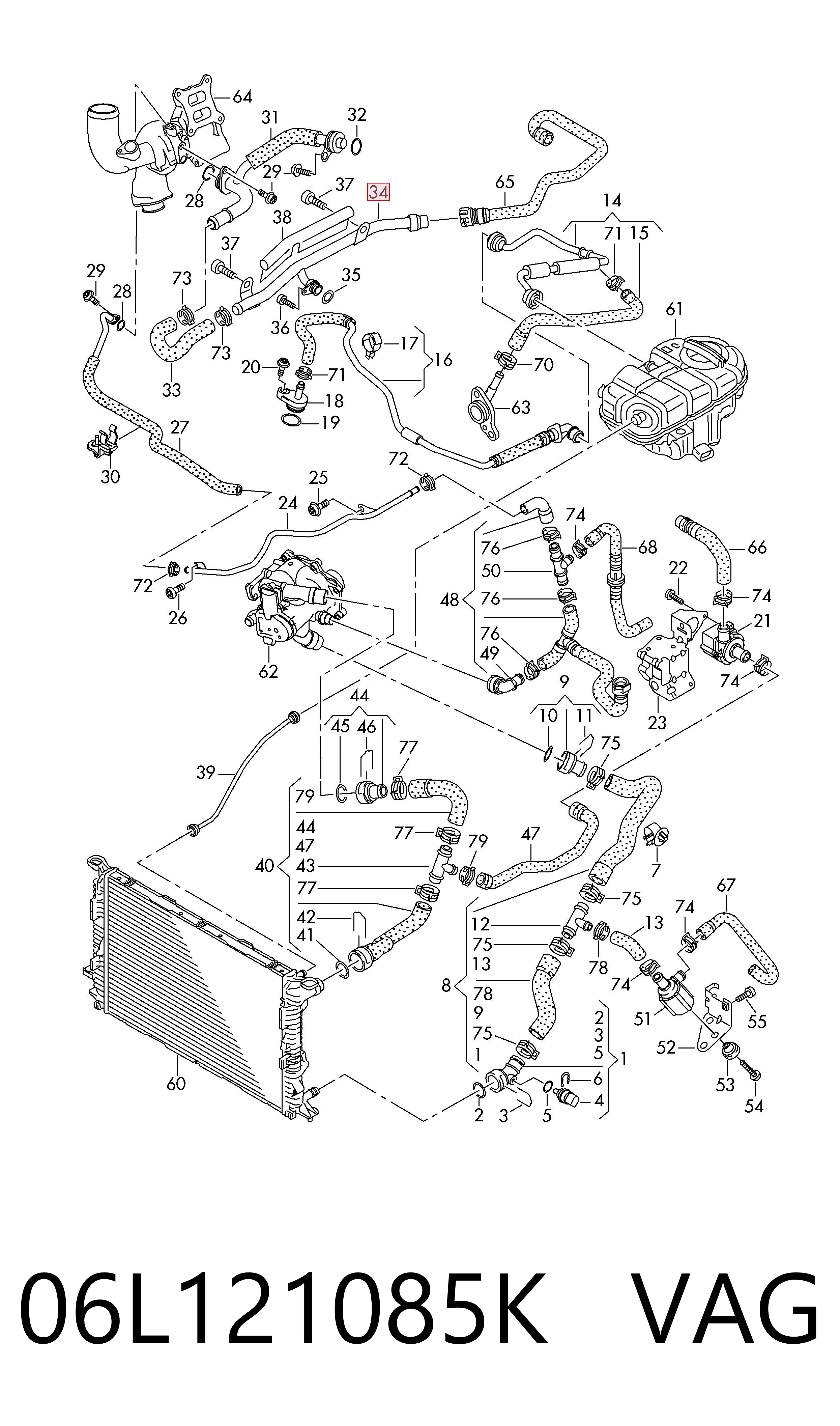 06L121085K VAG